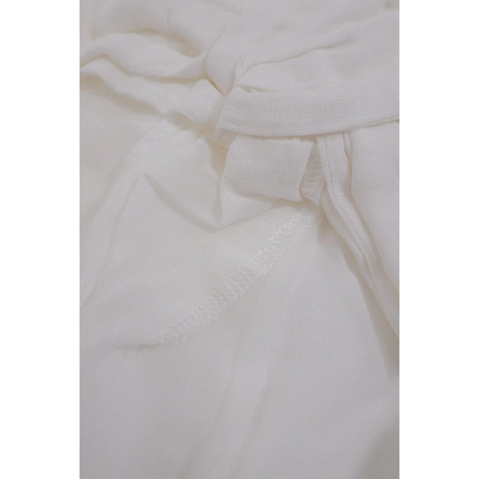 COMME DES GARÇONS Blouse Blanc vintage, passéist — photo 8