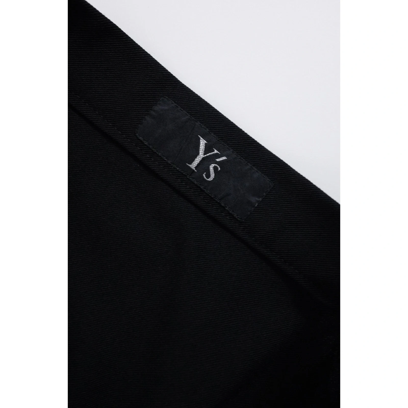 YOHJI YAMAMOTO Jupe longue en laine Noir vintage, passéist — photo 9
