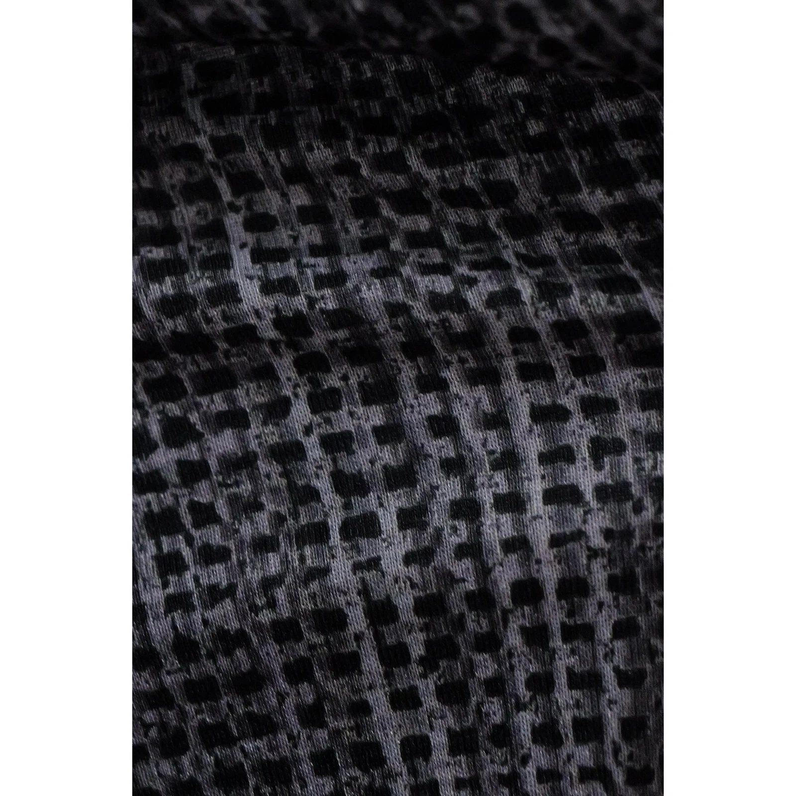 ISSEY MIYAKE Blouse Gris vintage, passéist — photo 5