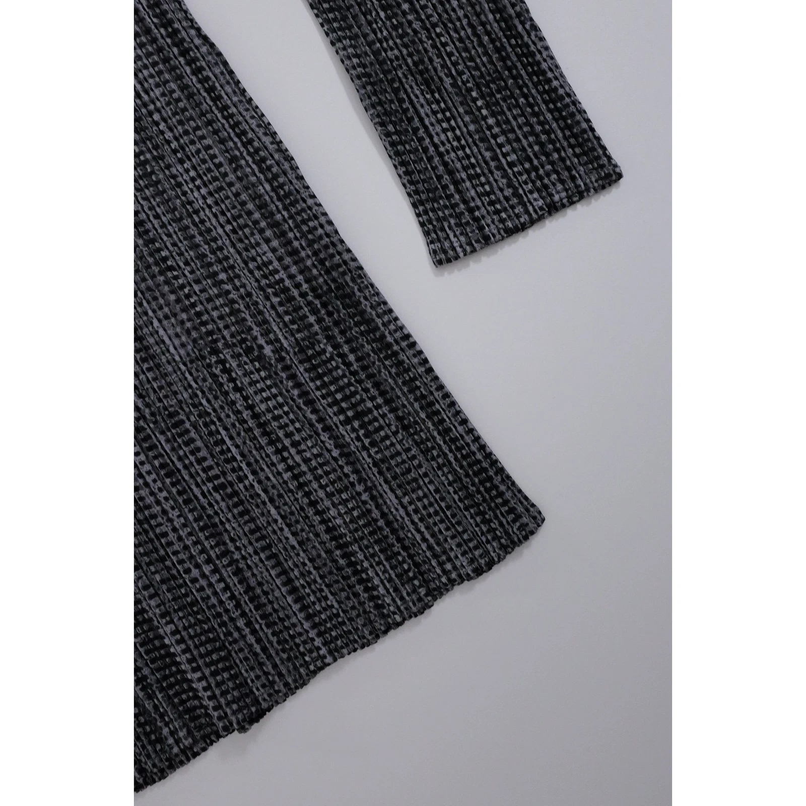 ISSEY MIYAKE Blouse Gris vintage, passéist — photo 8