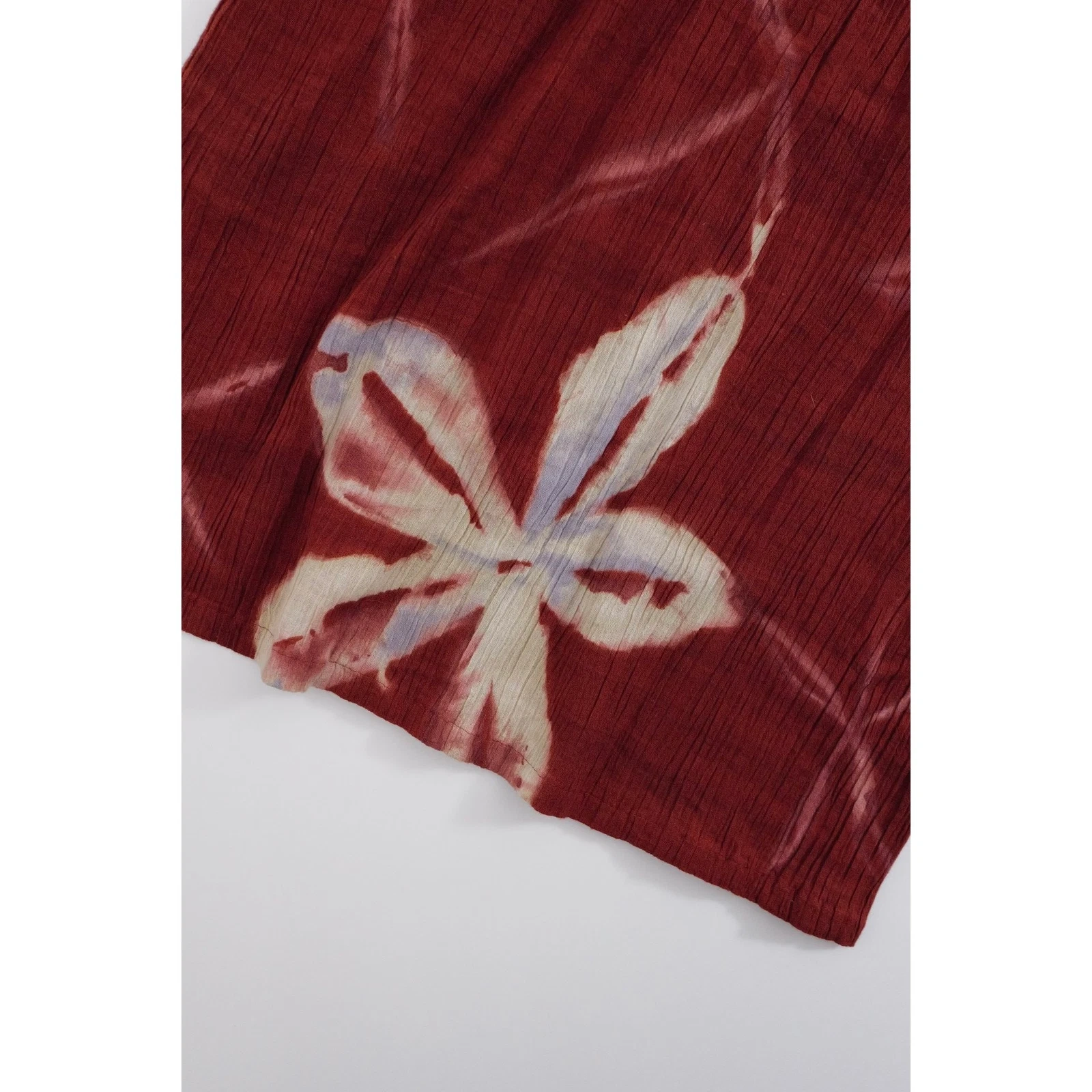 ISSEY MIYAKE Chemise Bordeaux vintage, passéist — photo 13