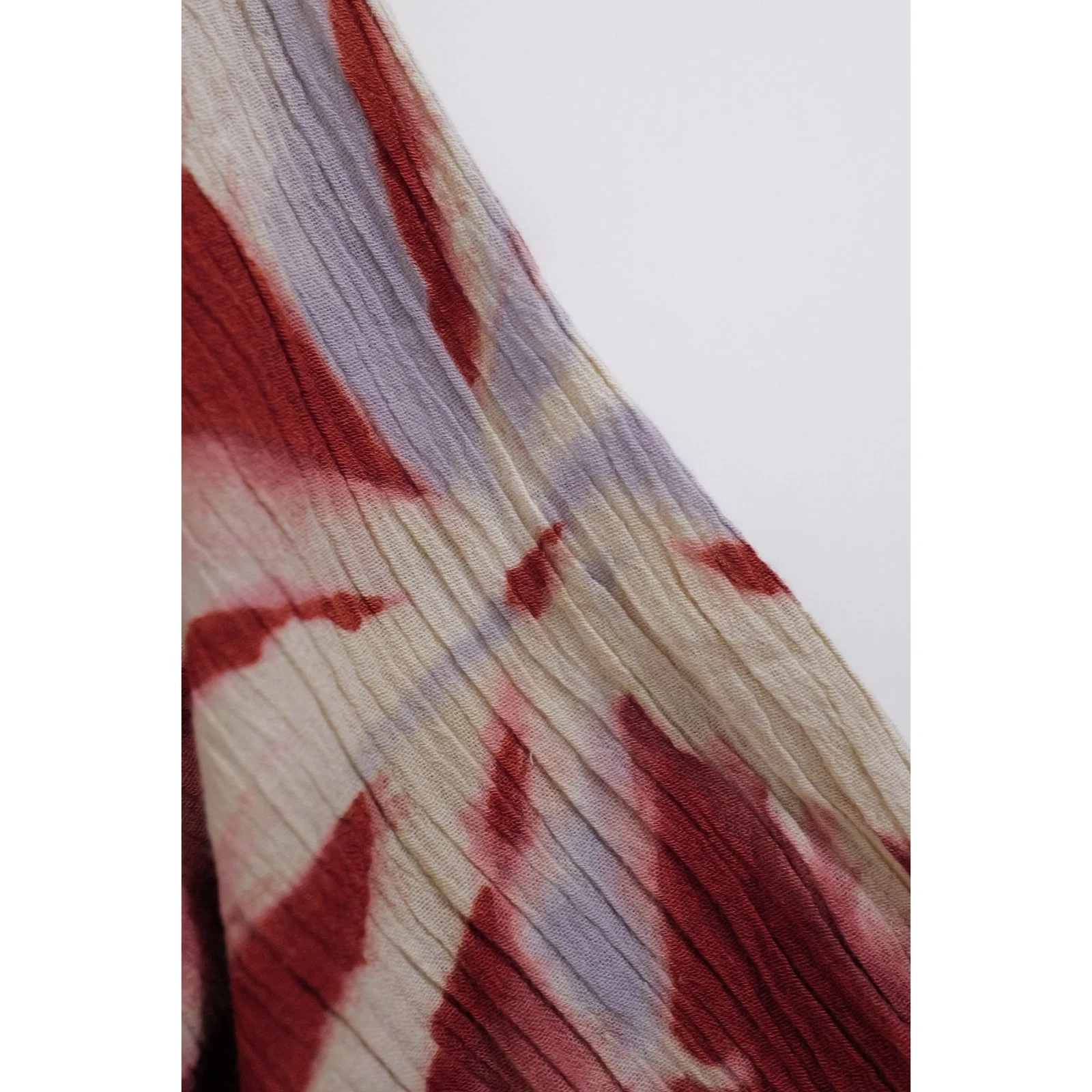 ISSEY MIYAKE Chemise Bordeaux vintage, passéist — photo 5