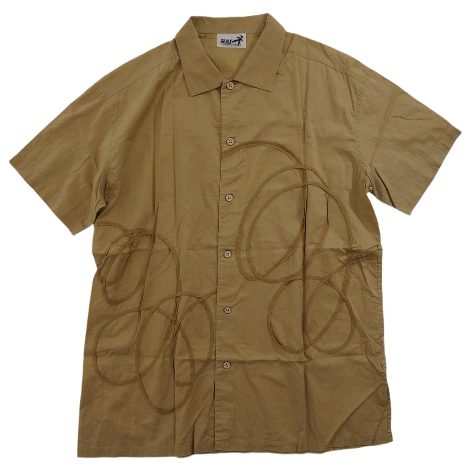 ISSEY MIYAKE Chemise Camel vintage, passéist — photo 1