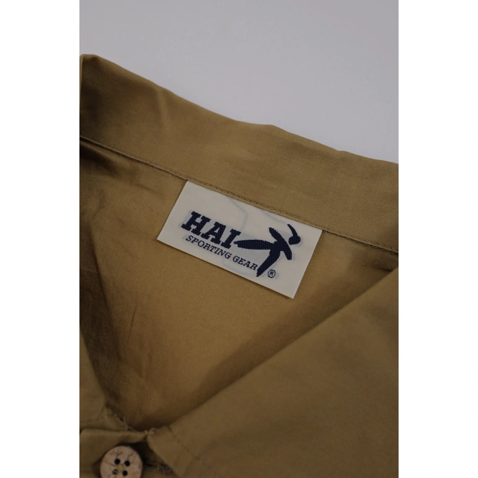 ISSEY MIYAKE Chemise Camel vintage, passéist — photo 8