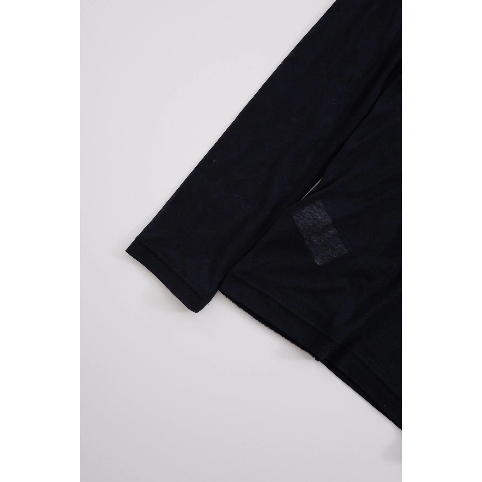 YOHJI YAMAMOTO Tee shirt en laine Marine vintage, passéist — photo 13