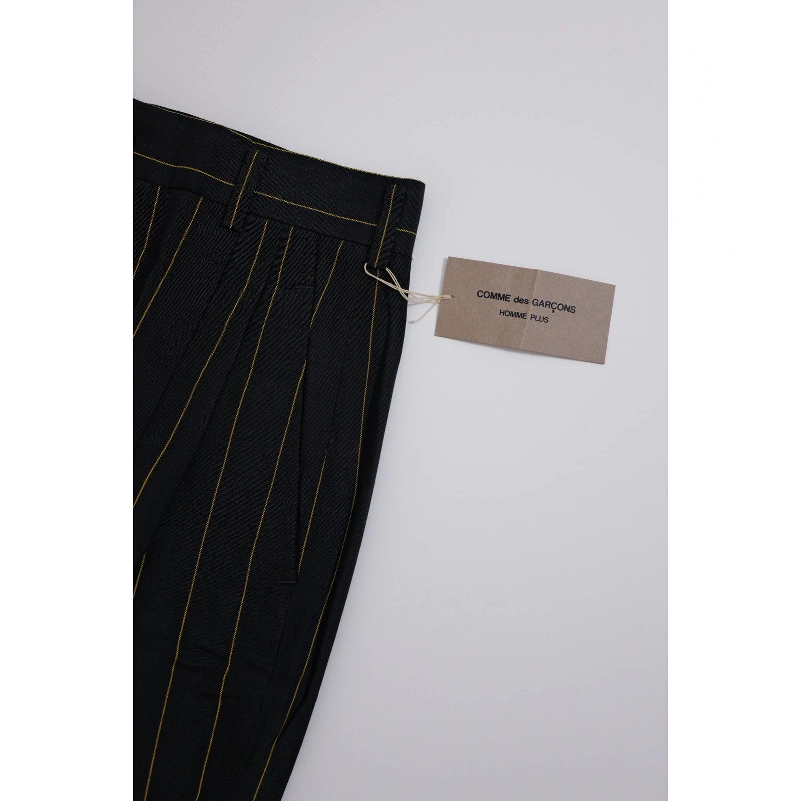 COMME DES GARÇONS Pantalon Marine vintage, passéist — photo 2