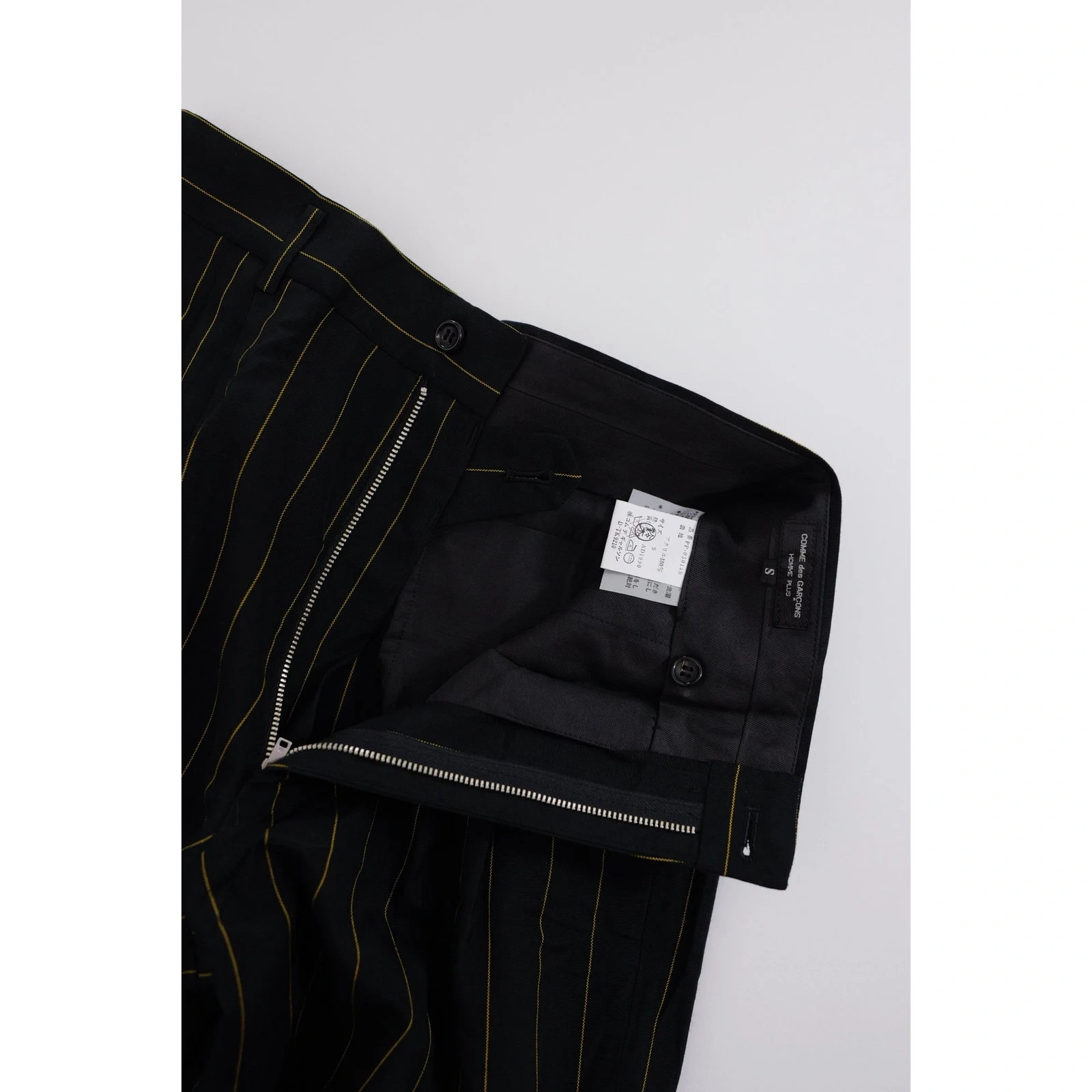 COMME DES GARÇONS Pantalon Marine vintage, passéist — photo 9