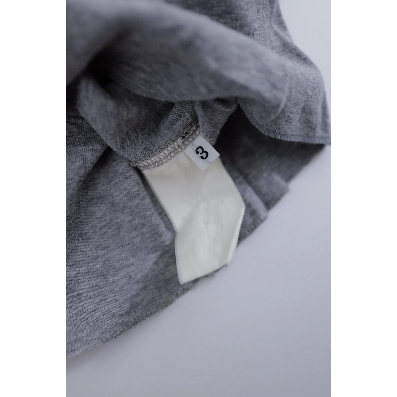 YOHJI YAMAMOTO Polo Gris vintage, passéist — photo 11