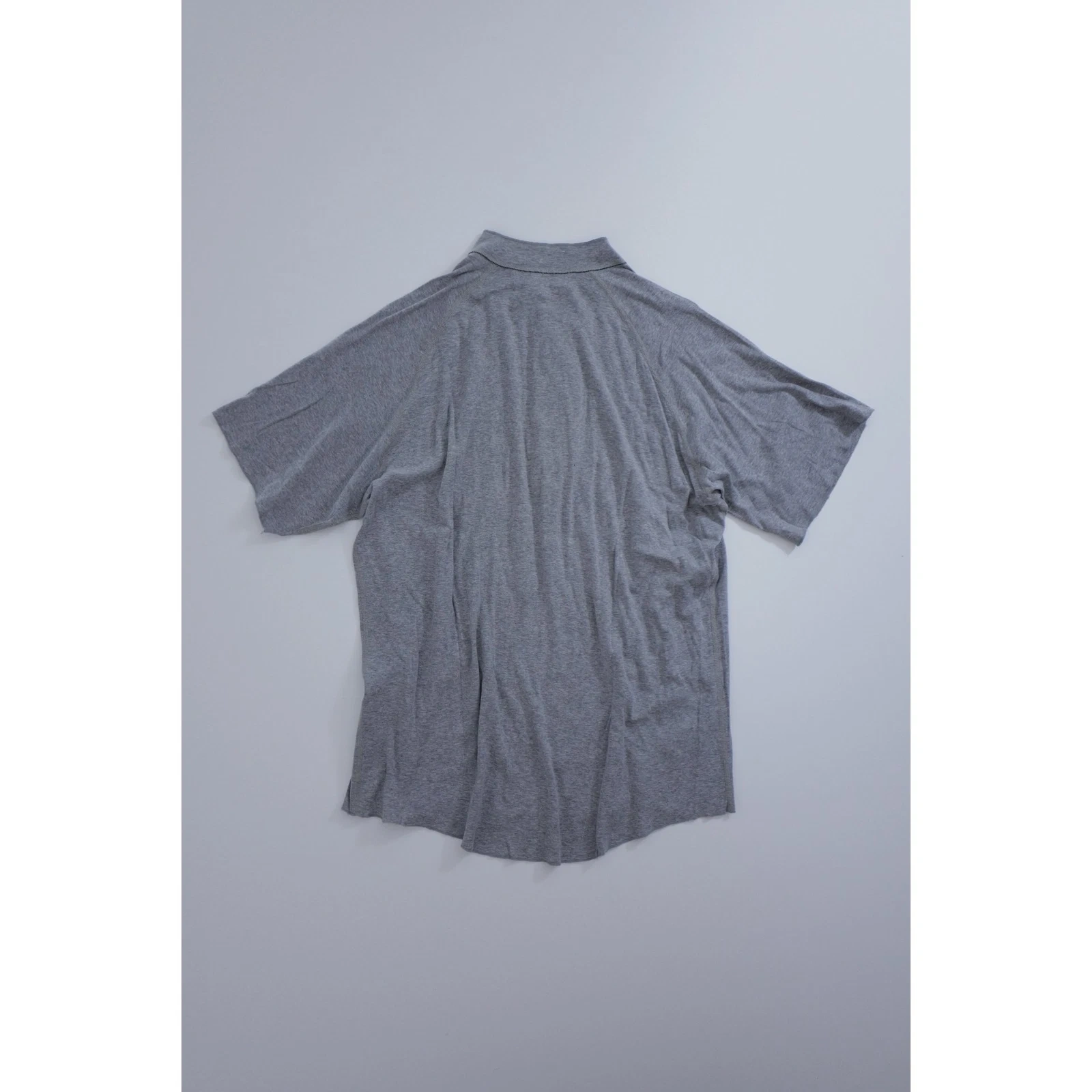 YOHJI YAMAMOTO Polo Gris vintage, passéist — photo 12