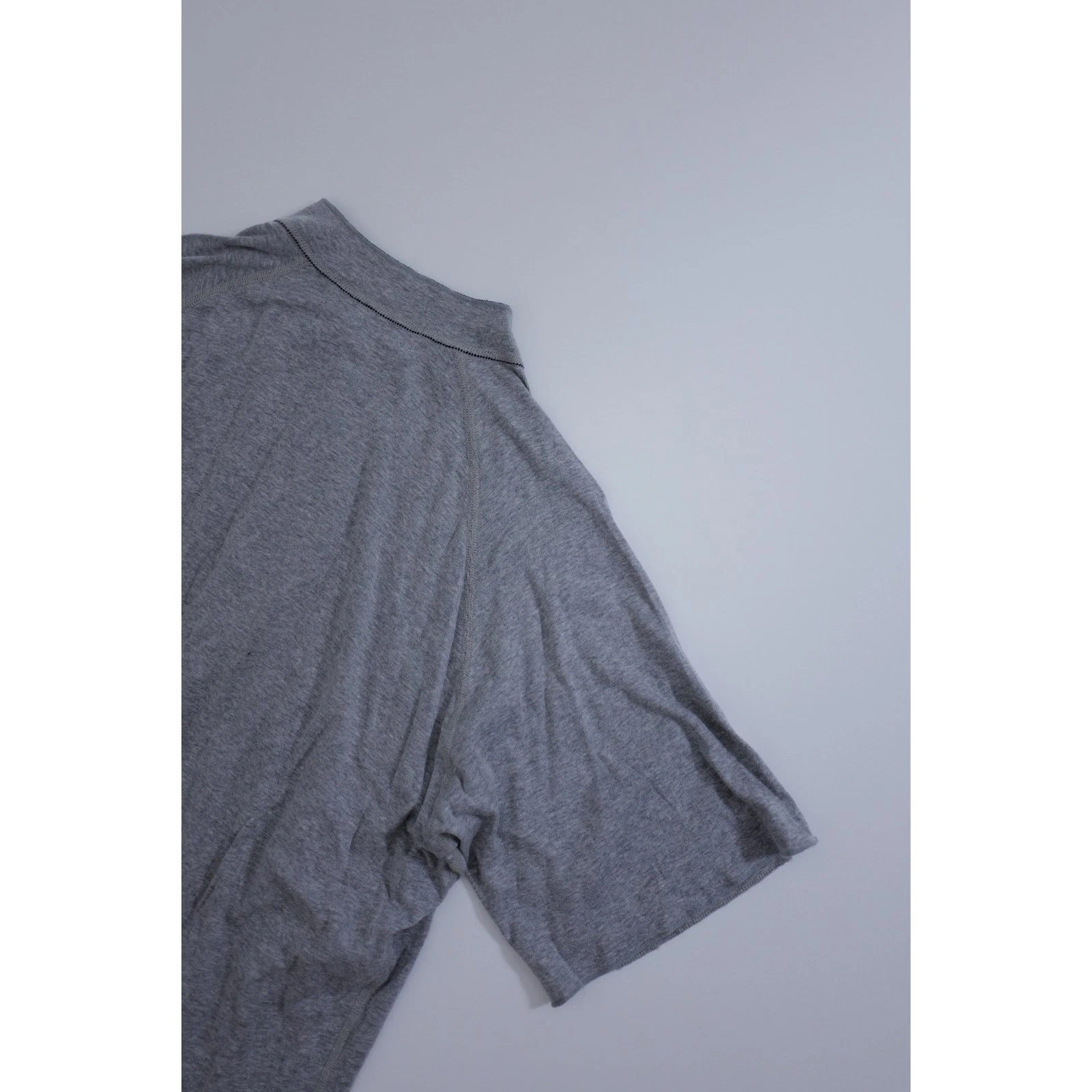YOHJI YAMAMOTO Polo Gris vintage, passéist — photo 13