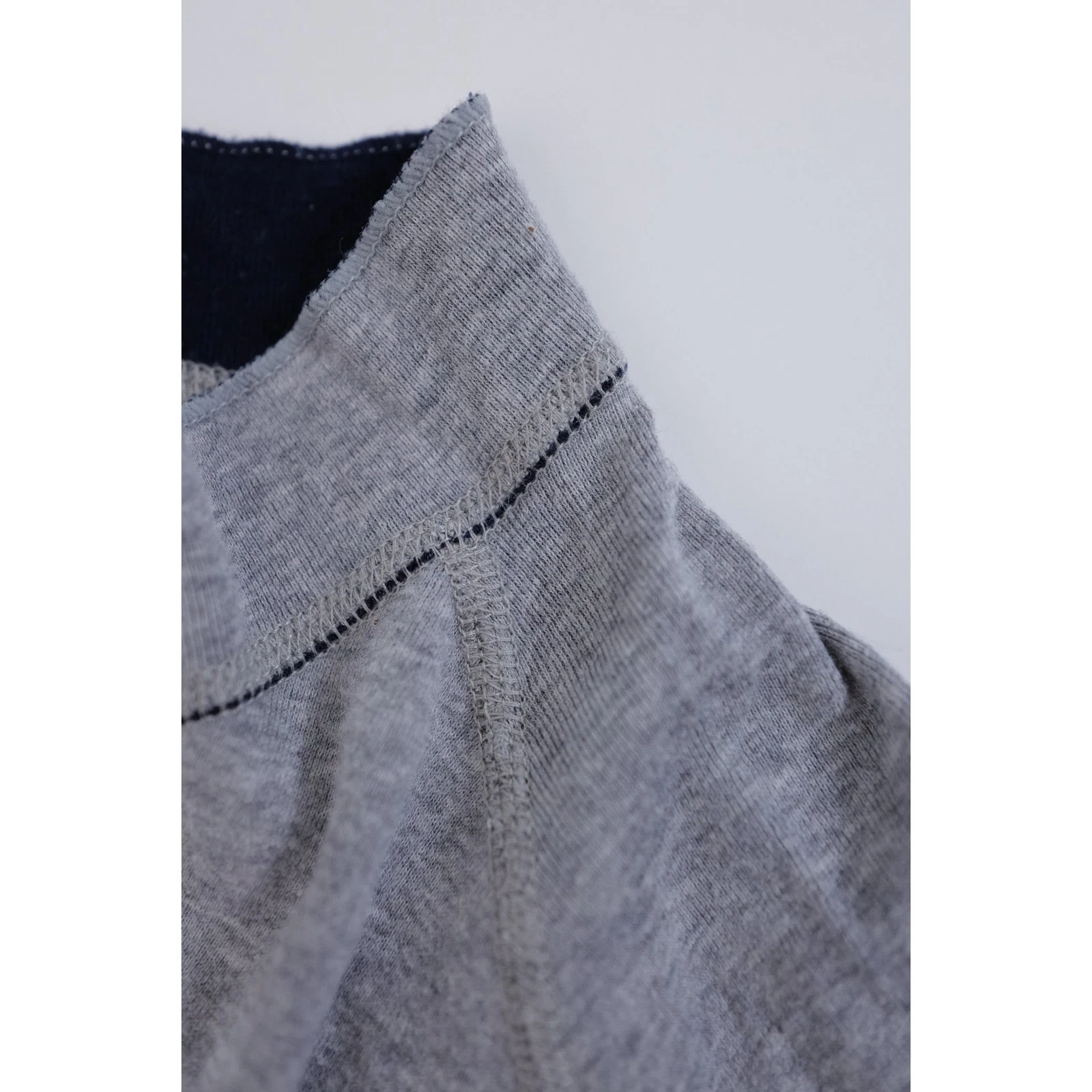 YOHJI YAMAMOTO Polo Gris vintage, passéist — photo 6