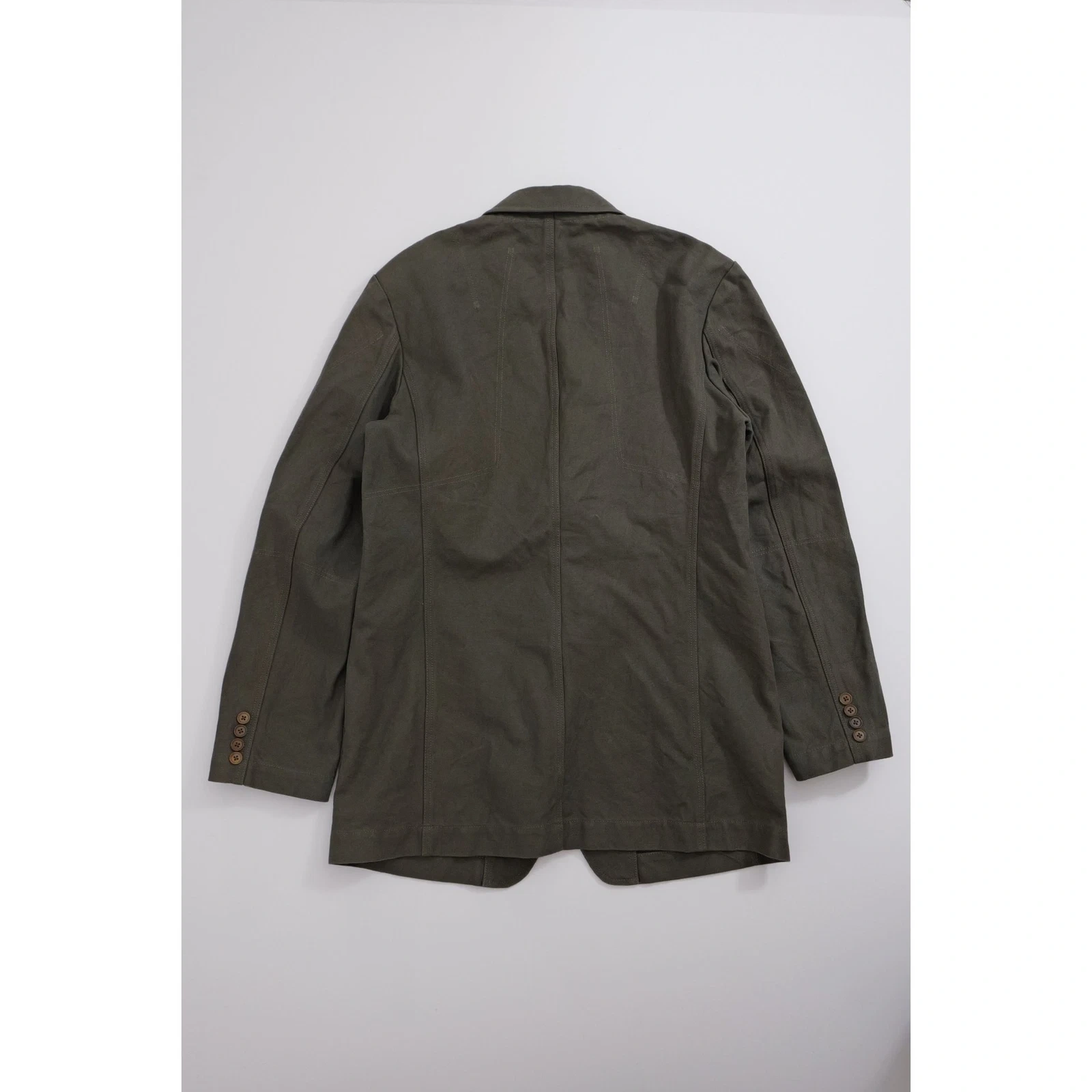 YOHJI YAMAMOTO Veste Kaki vintage, passéist — photo 13