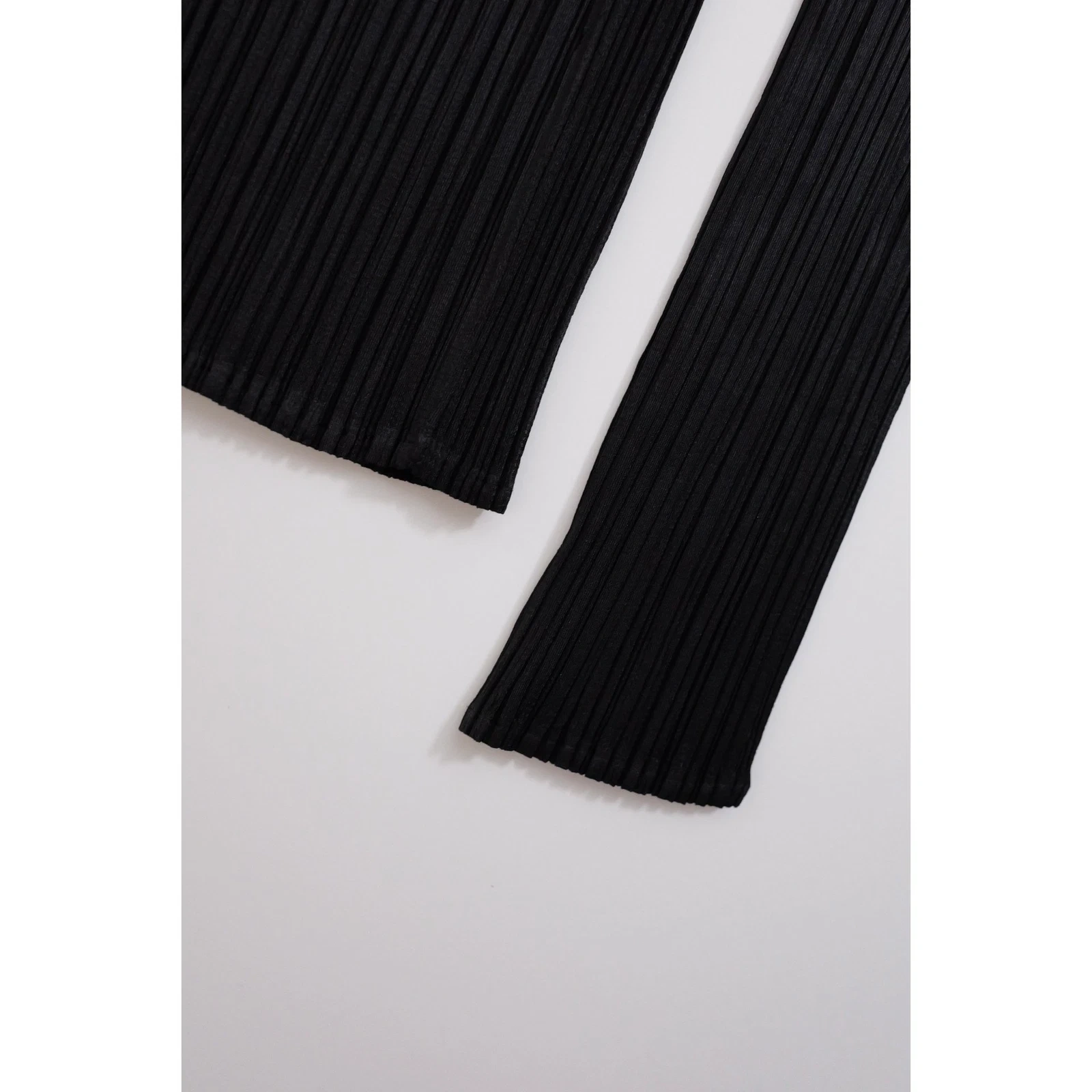 ISSEY MIYAKE Blouse Noir vintage, passéist — photo 14