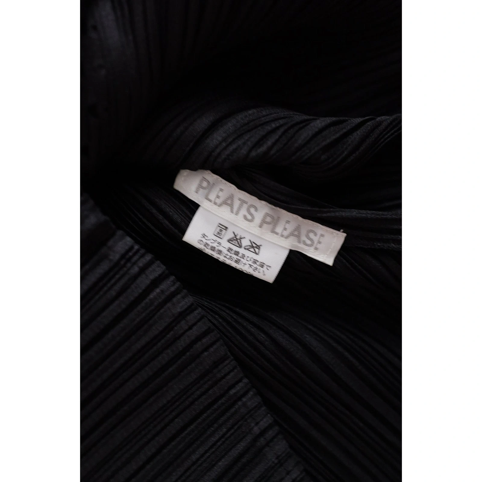 ISSEY MIYAKE Blouse Noir vintage, passéist — photo 9