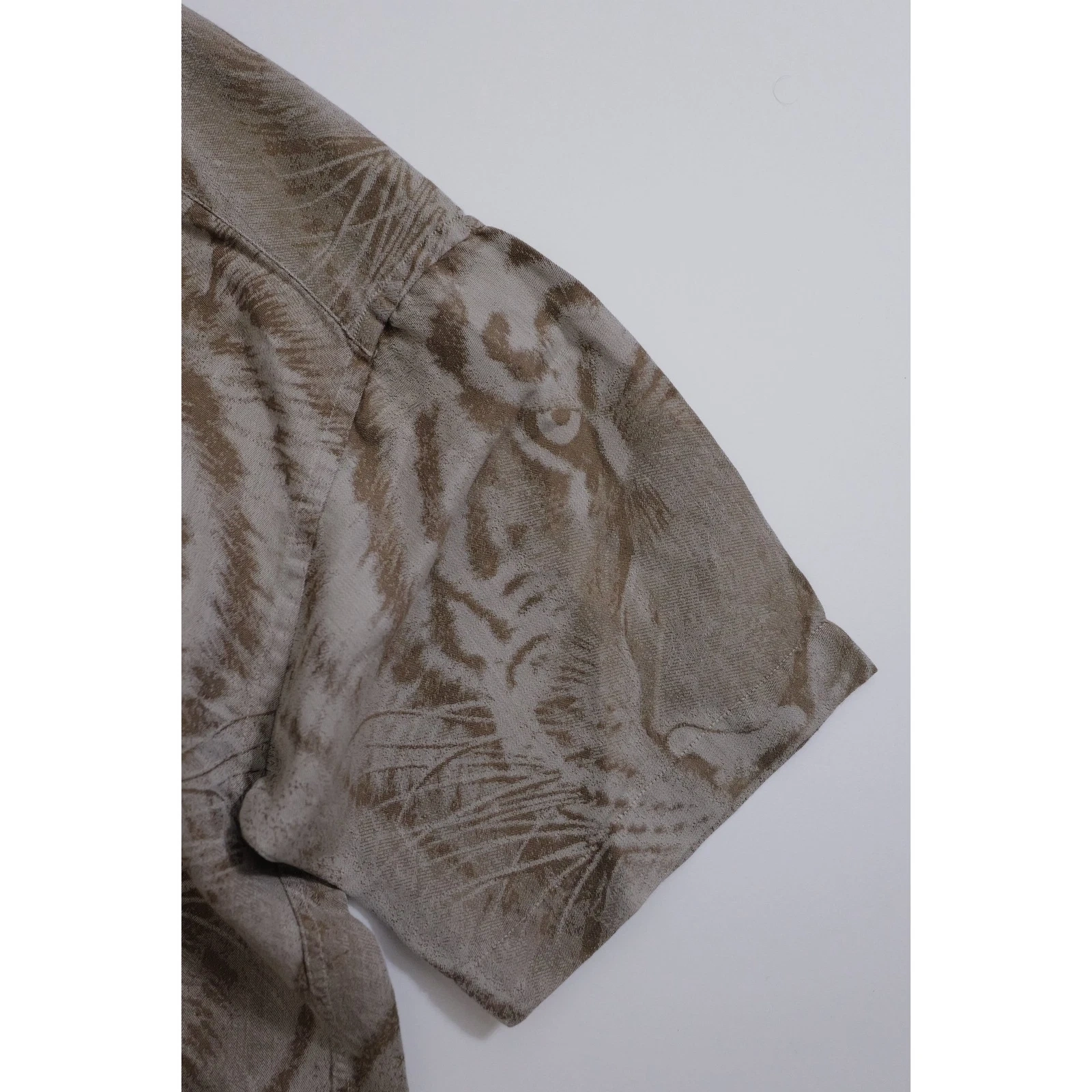 JUNKO KOSHINO Chemise Marron vintage, passéist — photo 3