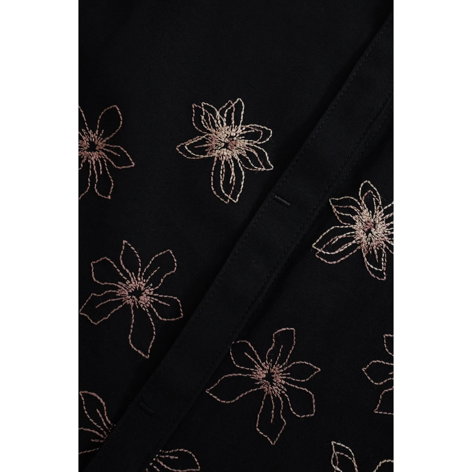 KANSAI YAMAMOTO Chemise Noir vintage, passéist — photo 4