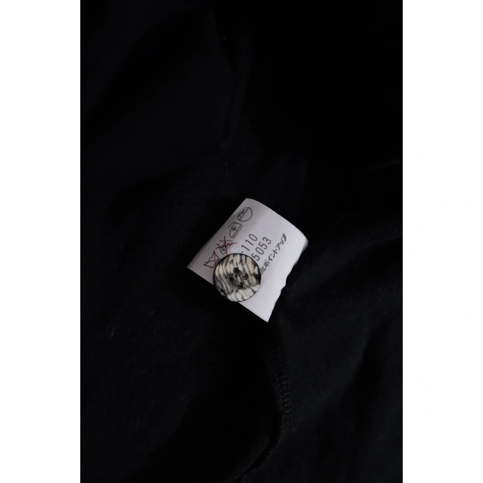 ISSEY MIYAKE Robe longue Noir vintage, passéist — photo 11