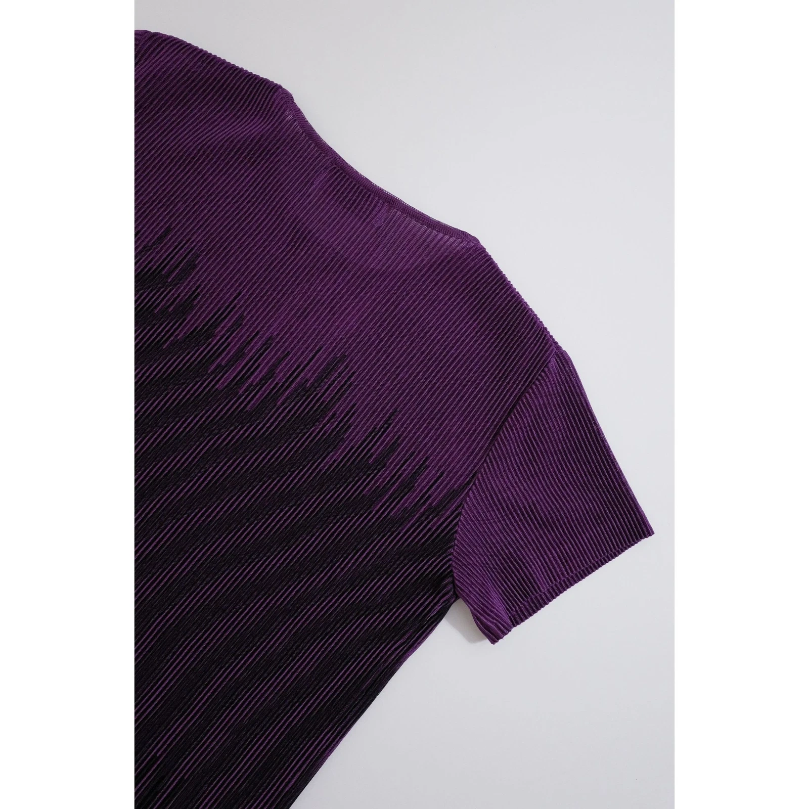 JUNKO KOSHINO Tee shirt Violet vintage, passéist — photo 13