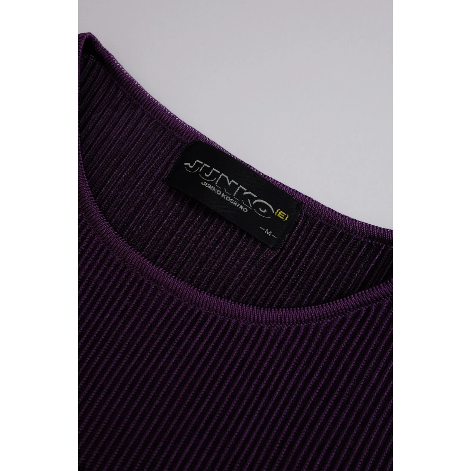 JUNKO KOSHINO Tee shirt Violet vintage, passéist — photo 4