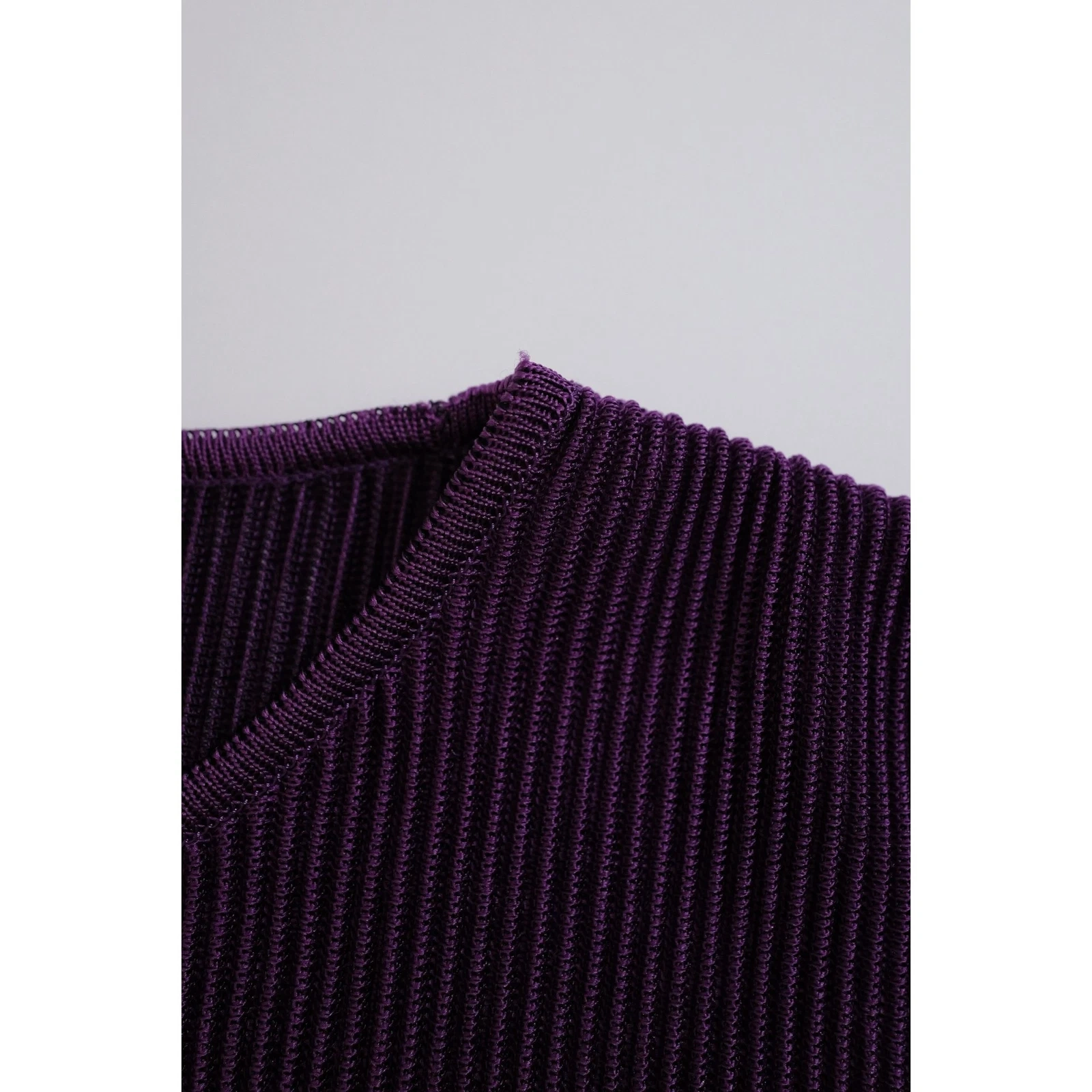 JUNKO KOSHINO Tee shirt Violet vintage, passéist — photo 9