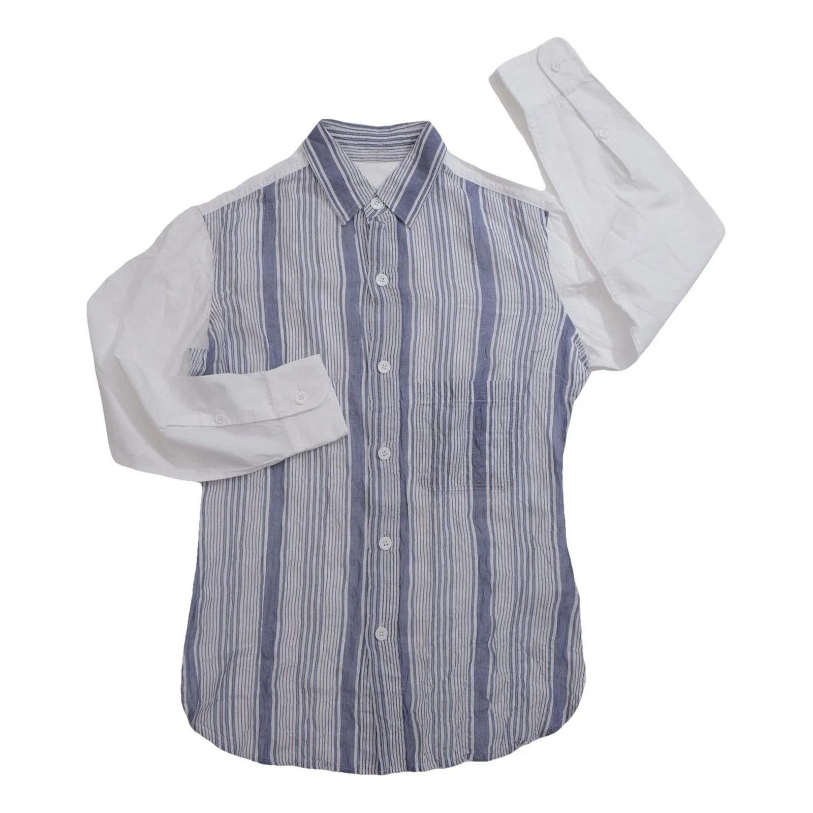 YOHJI YAMAMOTO Chemise Bleu vintage, passéist — photo 1