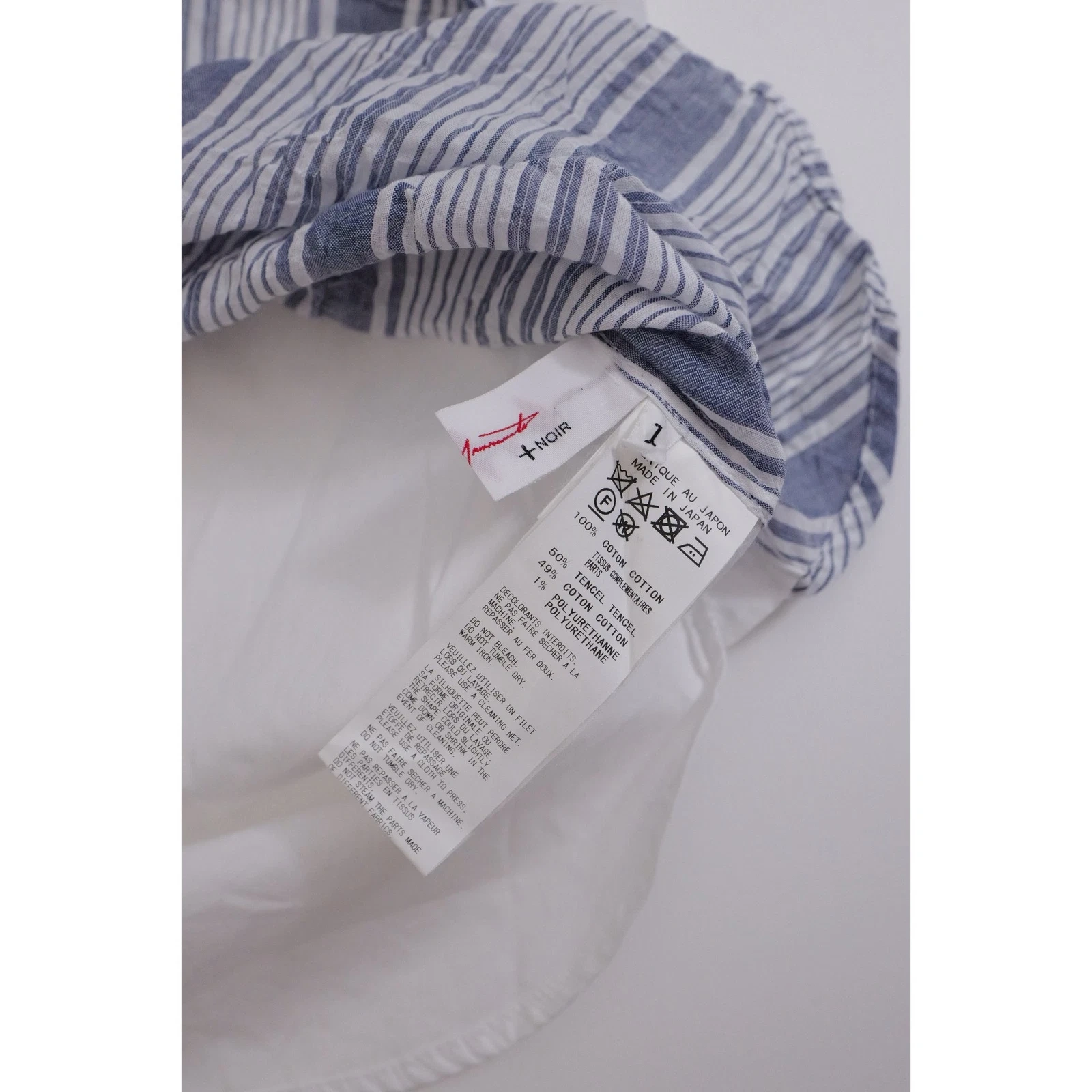 YOHJI YAMAMOTO Chemise Bleu vintage, passéist — photo 11