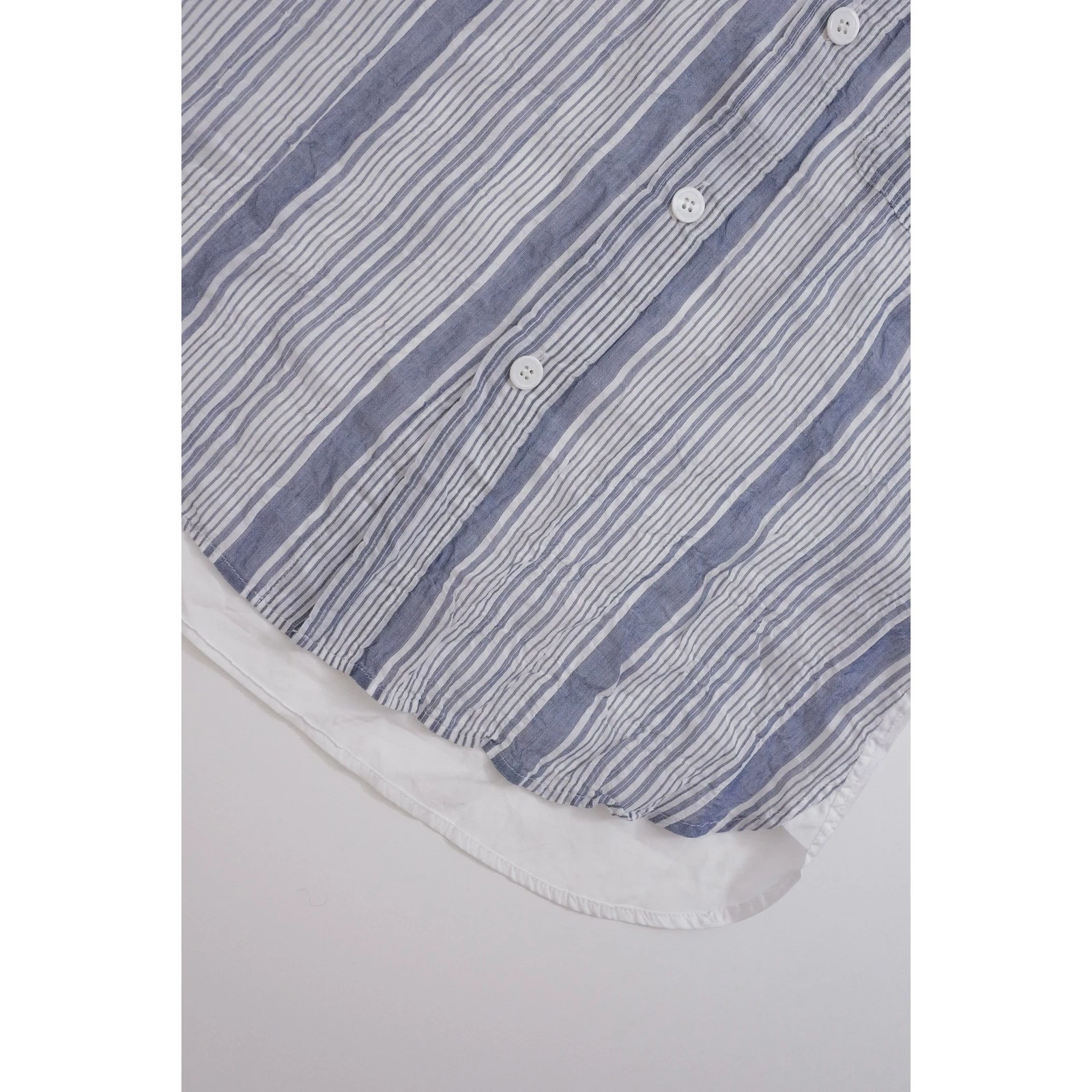 YOHJI YAMAMOTO Chemise Bleu vintage, passéist — photo 4