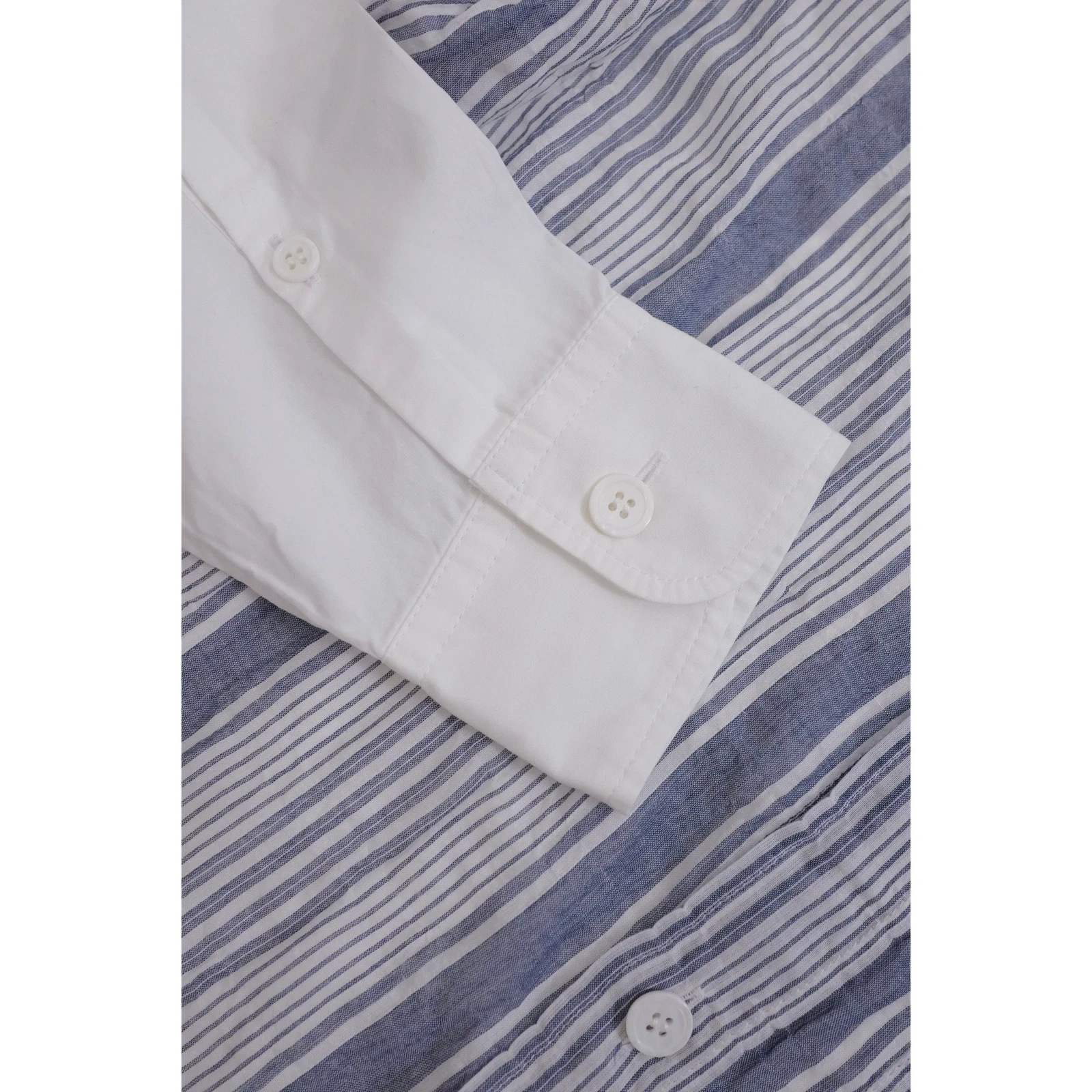 YOHJI YAMAMOTO Chemise Bleu vintage, passéist — photo 8