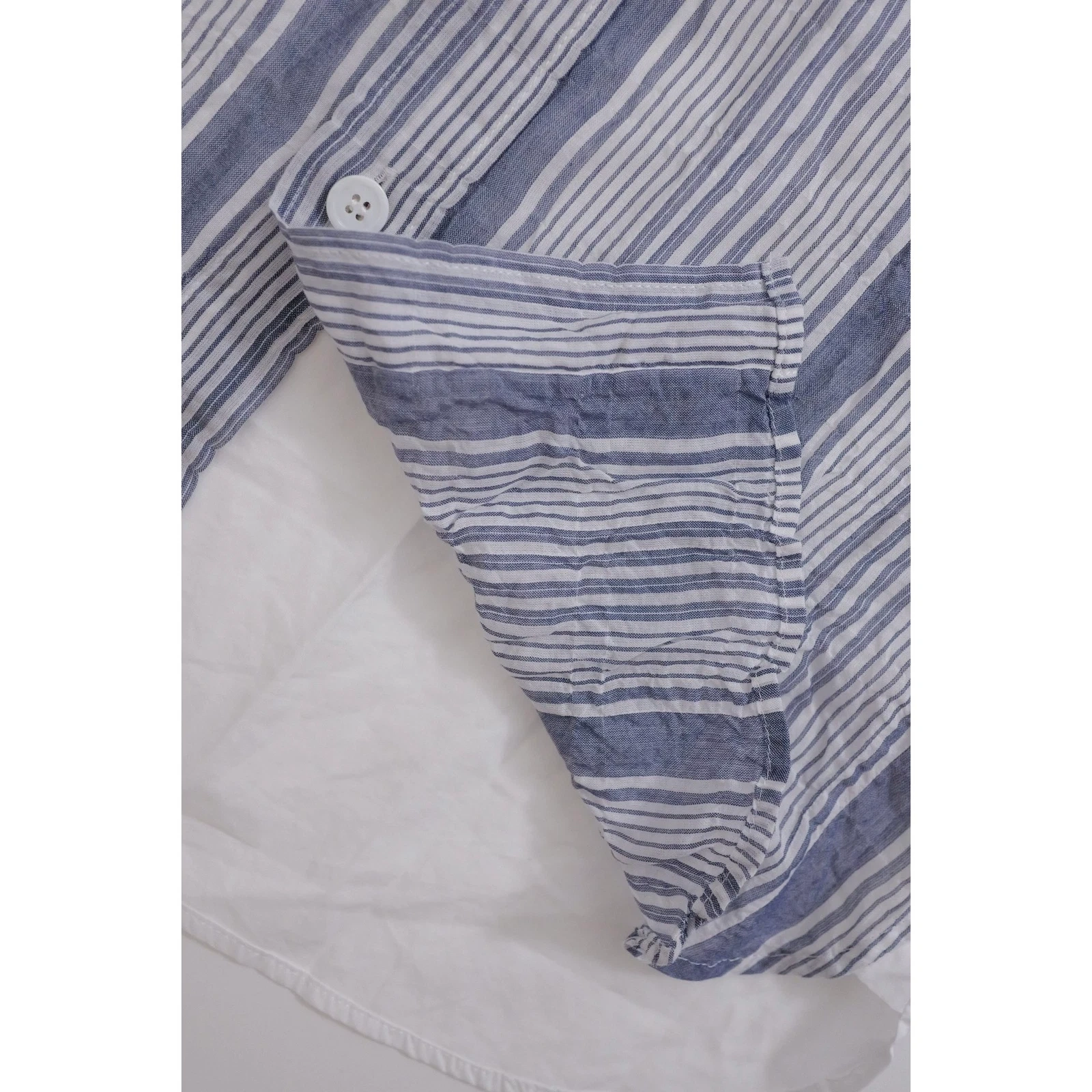 YOHJI YAMAMOTO Chemise Bleu vintage, passéist — photo 10