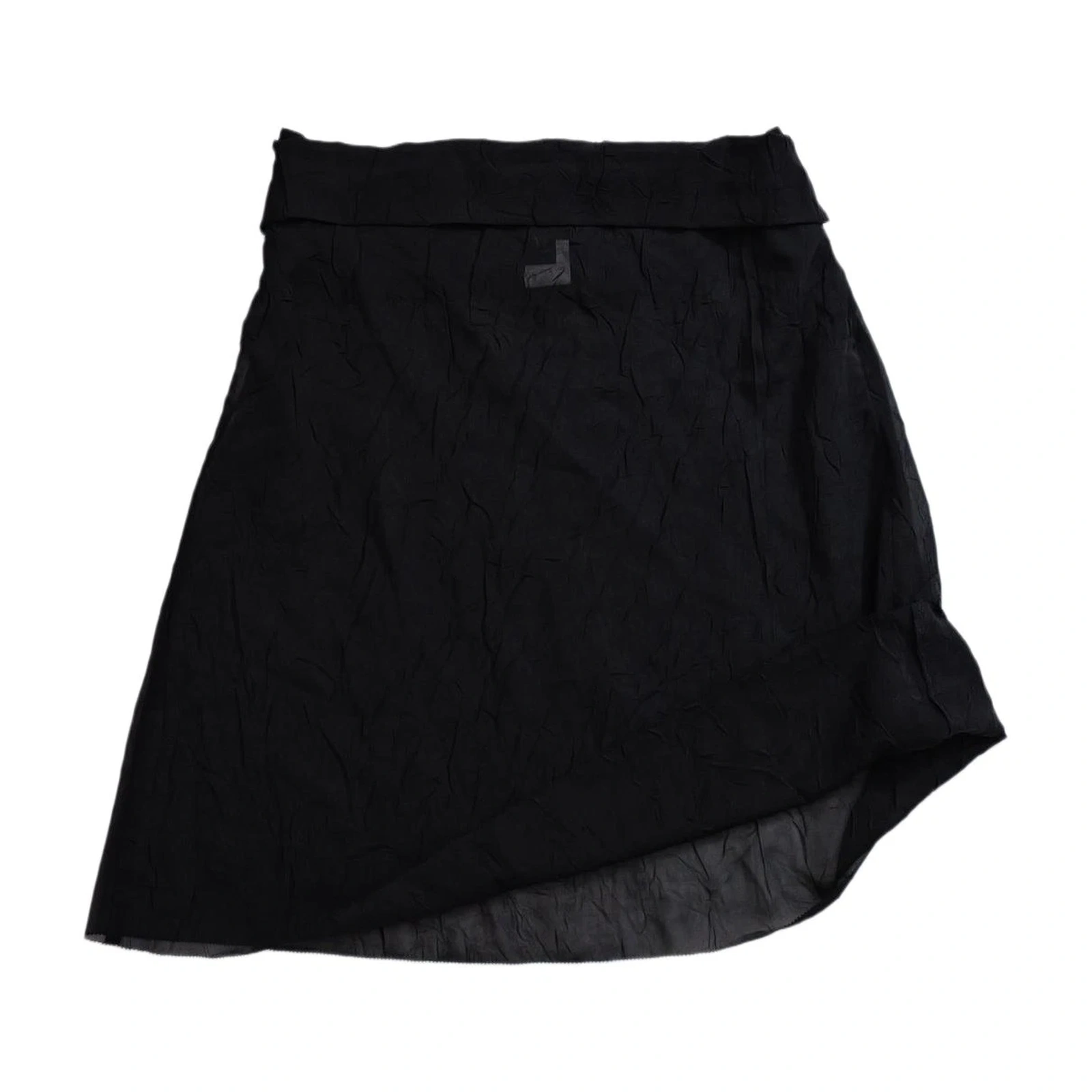 YOHJI YAMAMOTO Mini jupe Noir vintage, passéist — photo 1