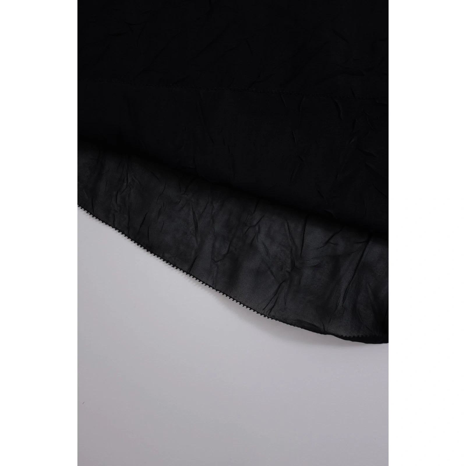 YOHJI YAMAMOTO Mini jupe Noir vintage, passéist — photo 2