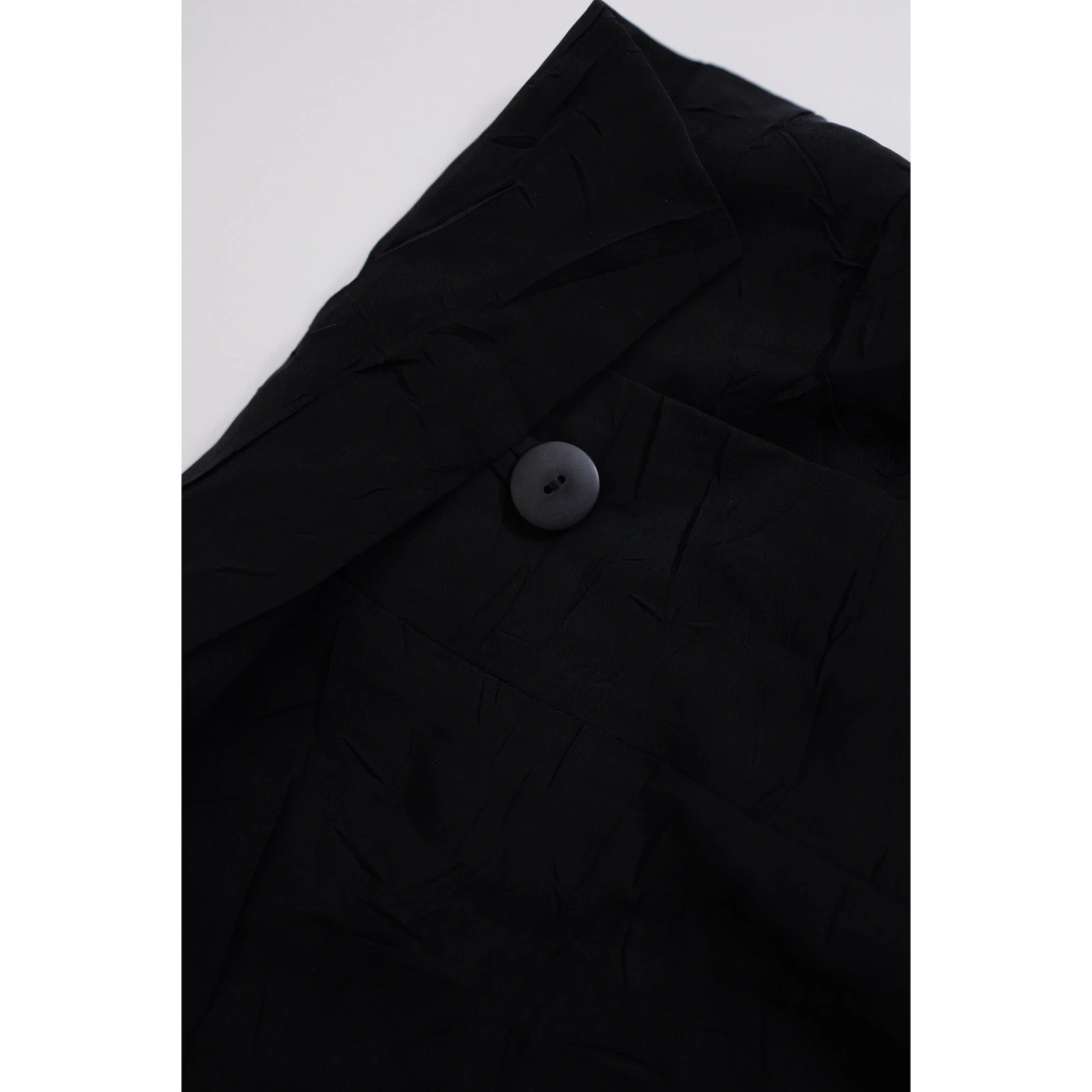 YOHJI YAMAMOTO Mini jupe Noir vintage, passéist — photo 14