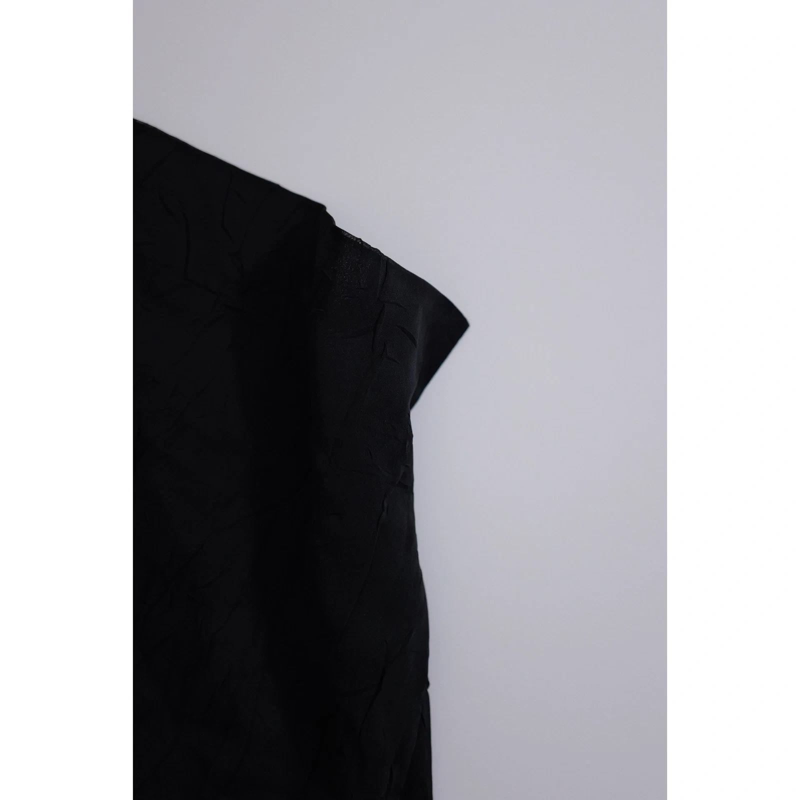 YOHJI YAMAMOTO Mini jupe Noir vintage, passéist — photo 8