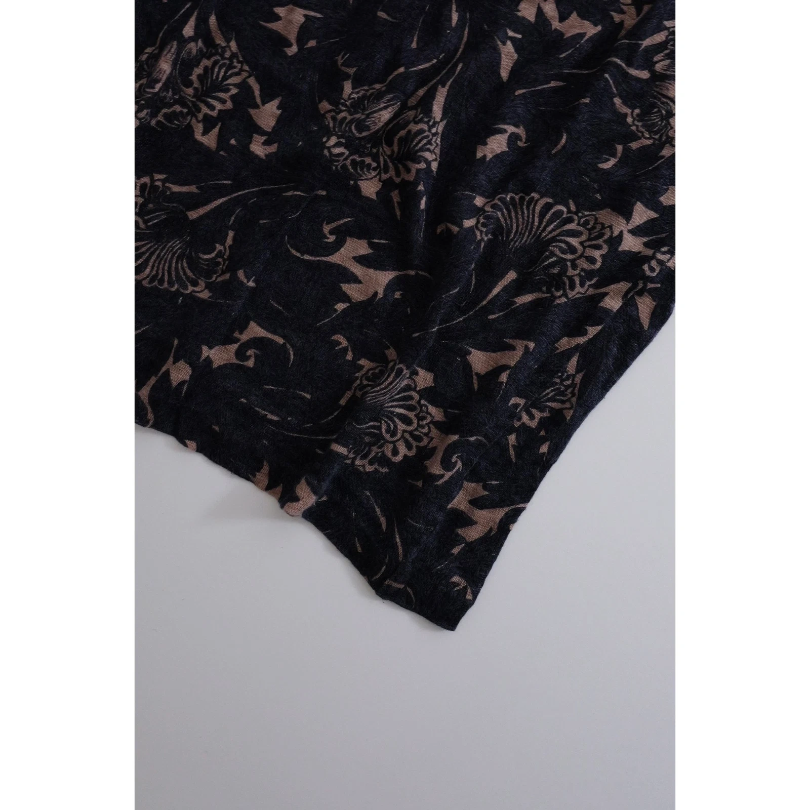 YOHJI YAMAMOTO Débardeur en lin Marine vintage, passéist — photo 3
