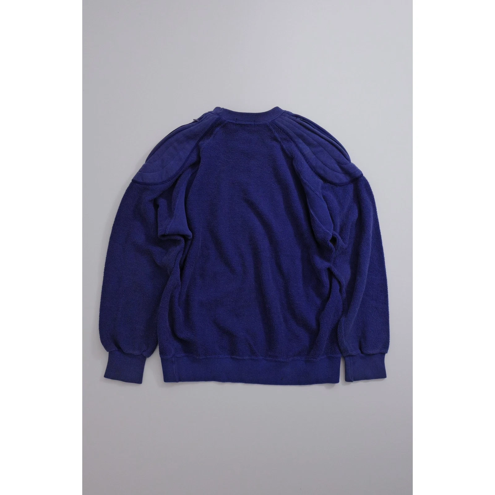 ISSEY MIYAKE Sweat Bleu vintage, passéist — photo 11