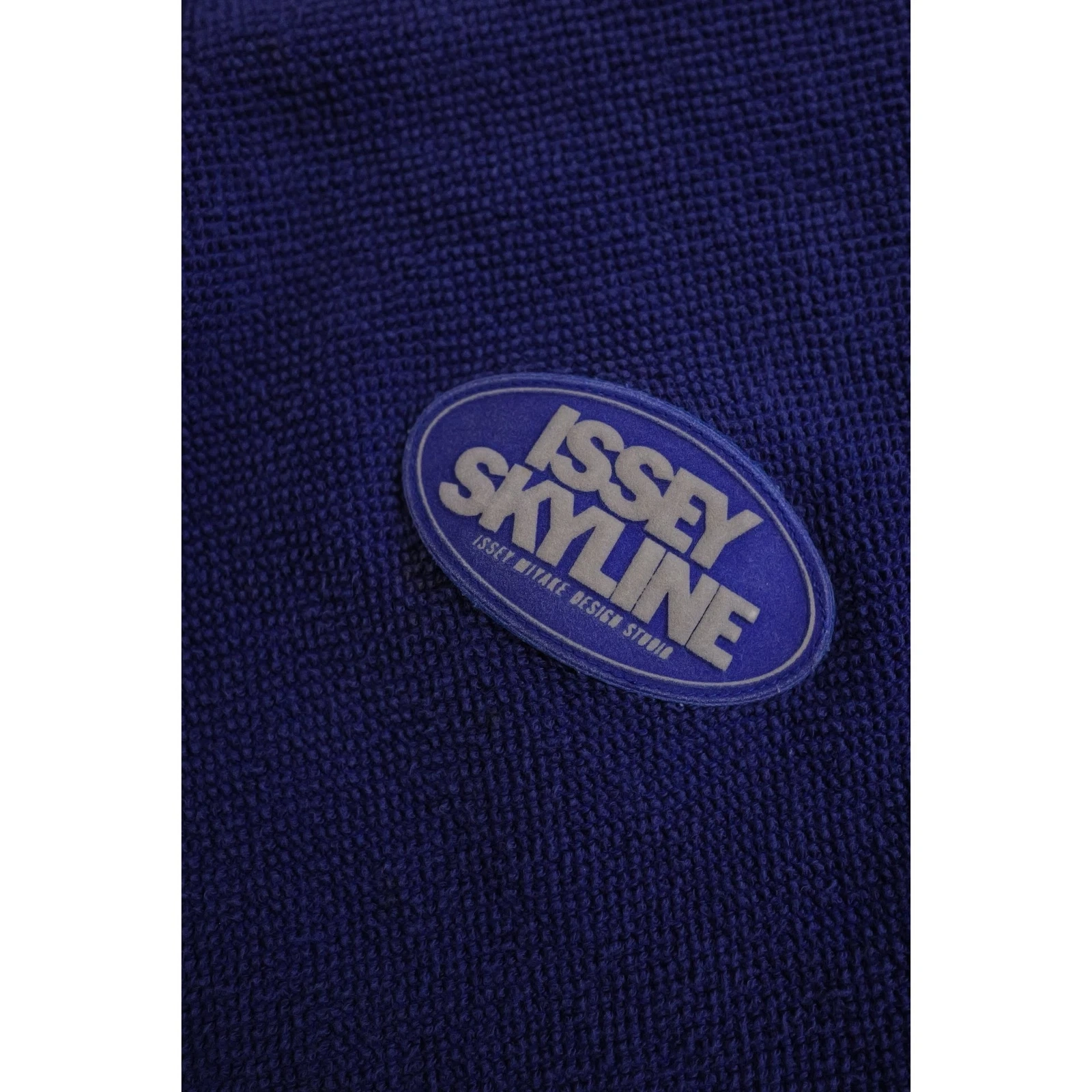 ISSEY MIYAKE Sweat Bleu vintage, passéist — photo 4