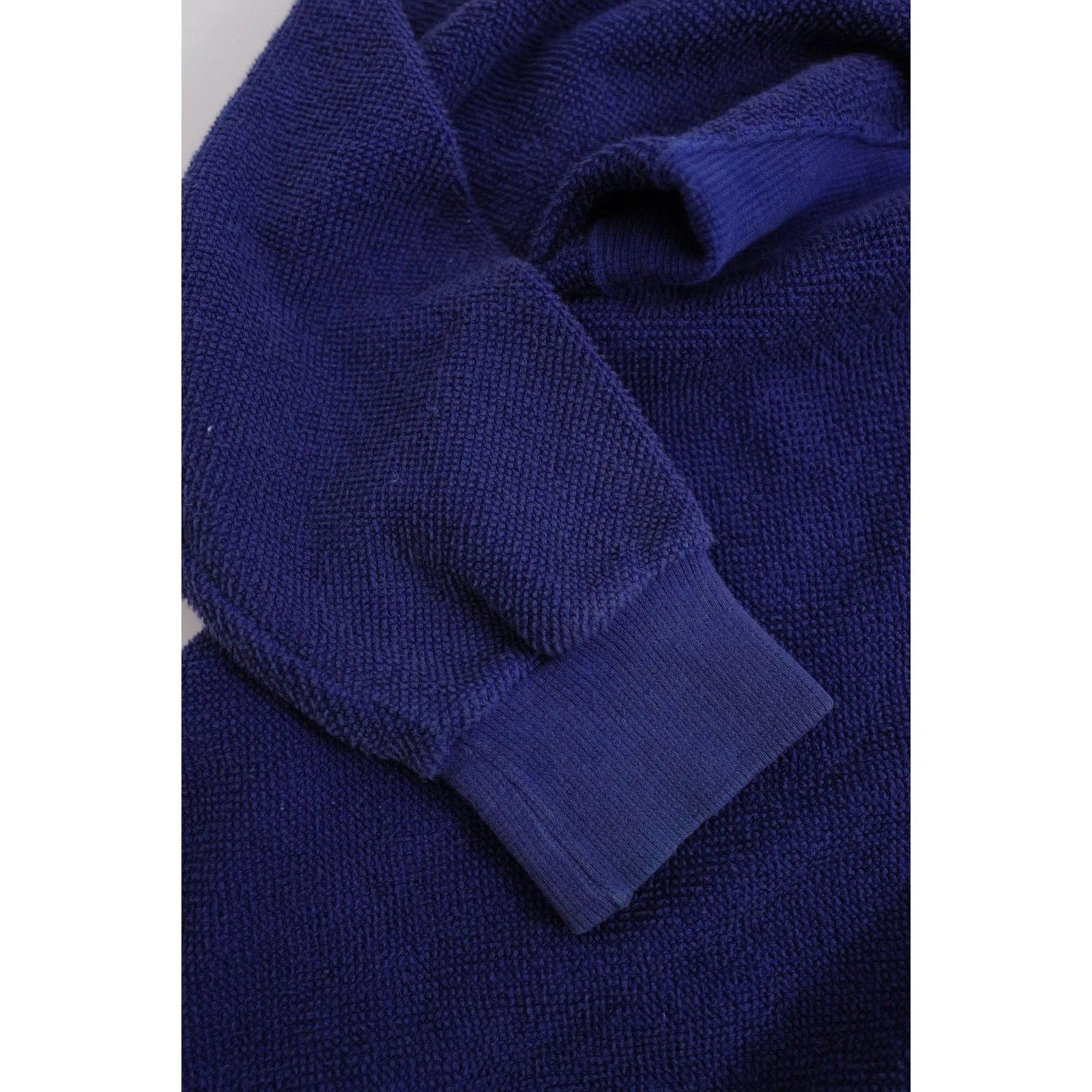 ISSEY MIYAKE Sweat Bleu vintage, passéist — photo 9