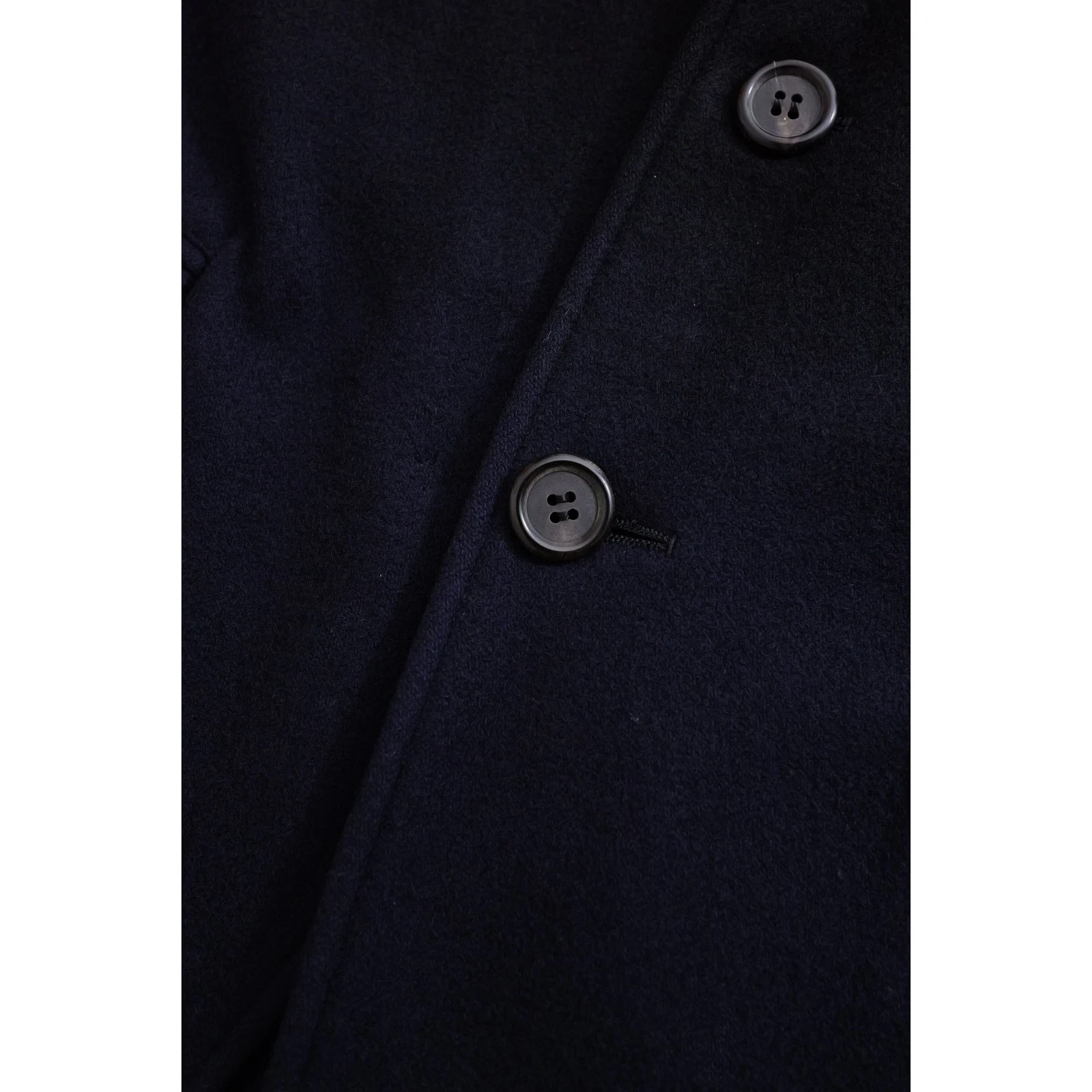 ISSEY MIYAKE Veste en laine Noir vintage, passéist — photo 5