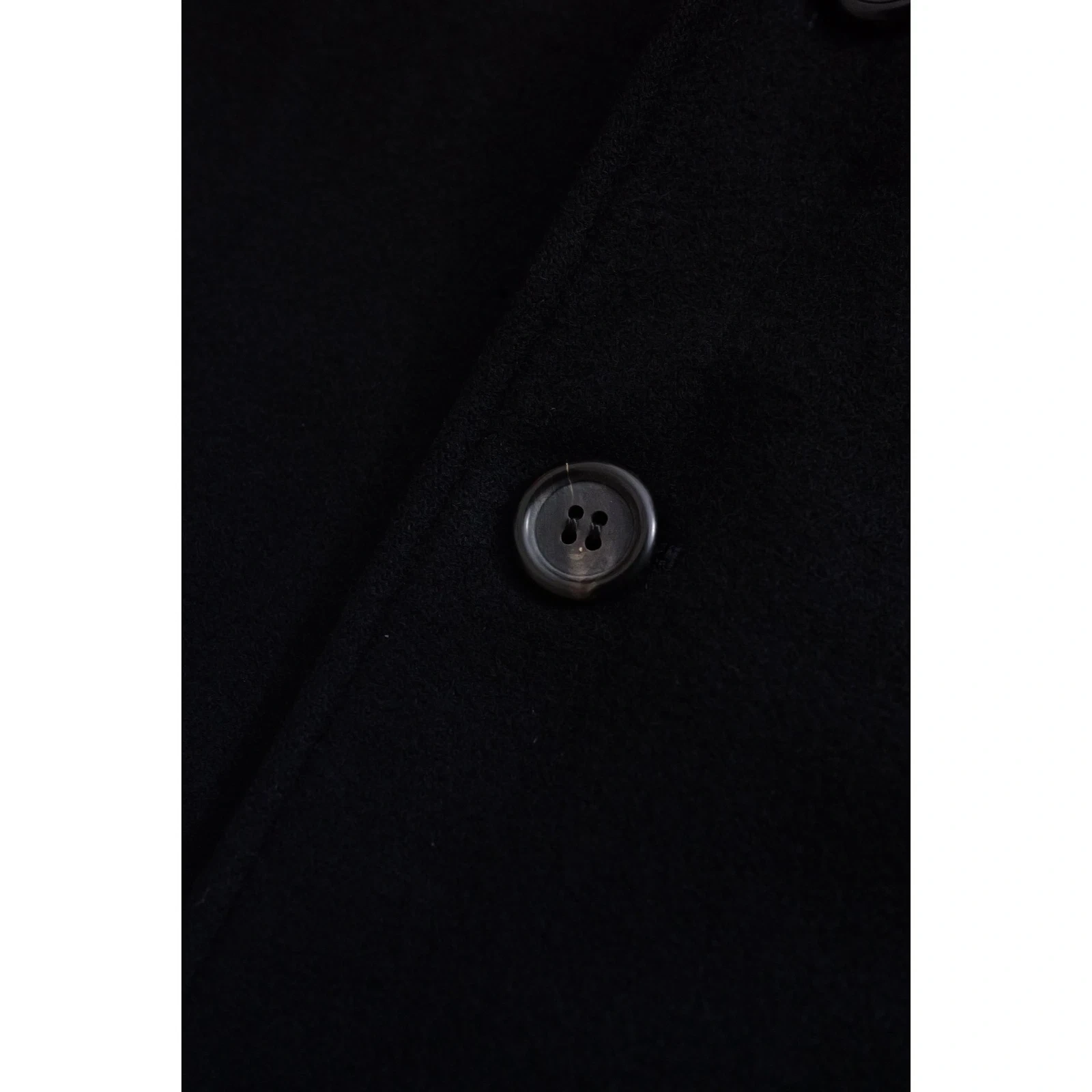 ISSEY MIYAKE Veste en laine Noir vintage, passéist — photo 7