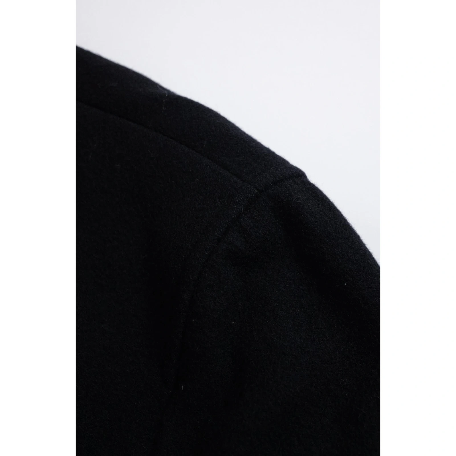 ISSEY MIYAKE Veste en laine Noir vintage, passéist — photo 8