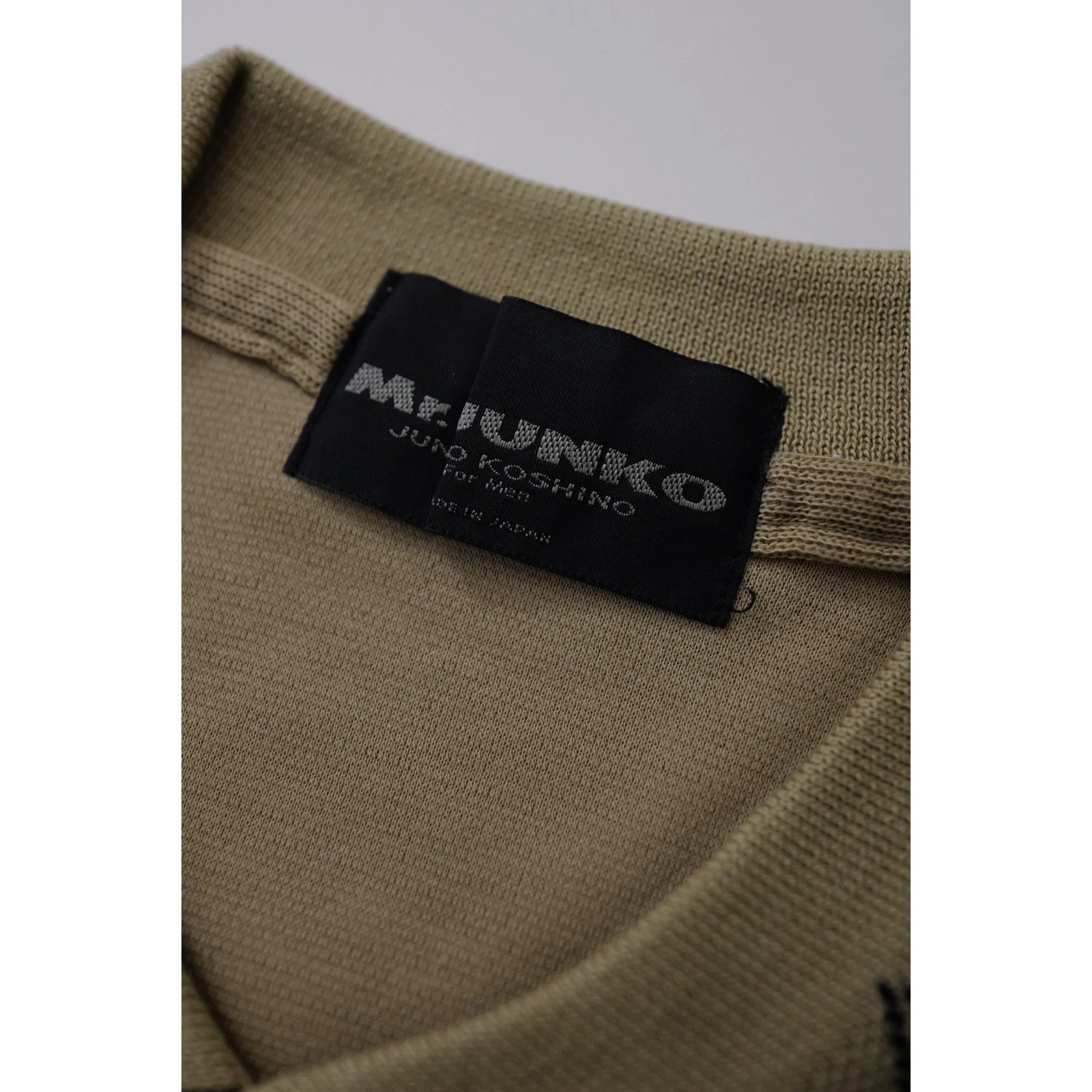 JUNKO KOSHINO Polo Camel vintage, passéist — photo 6