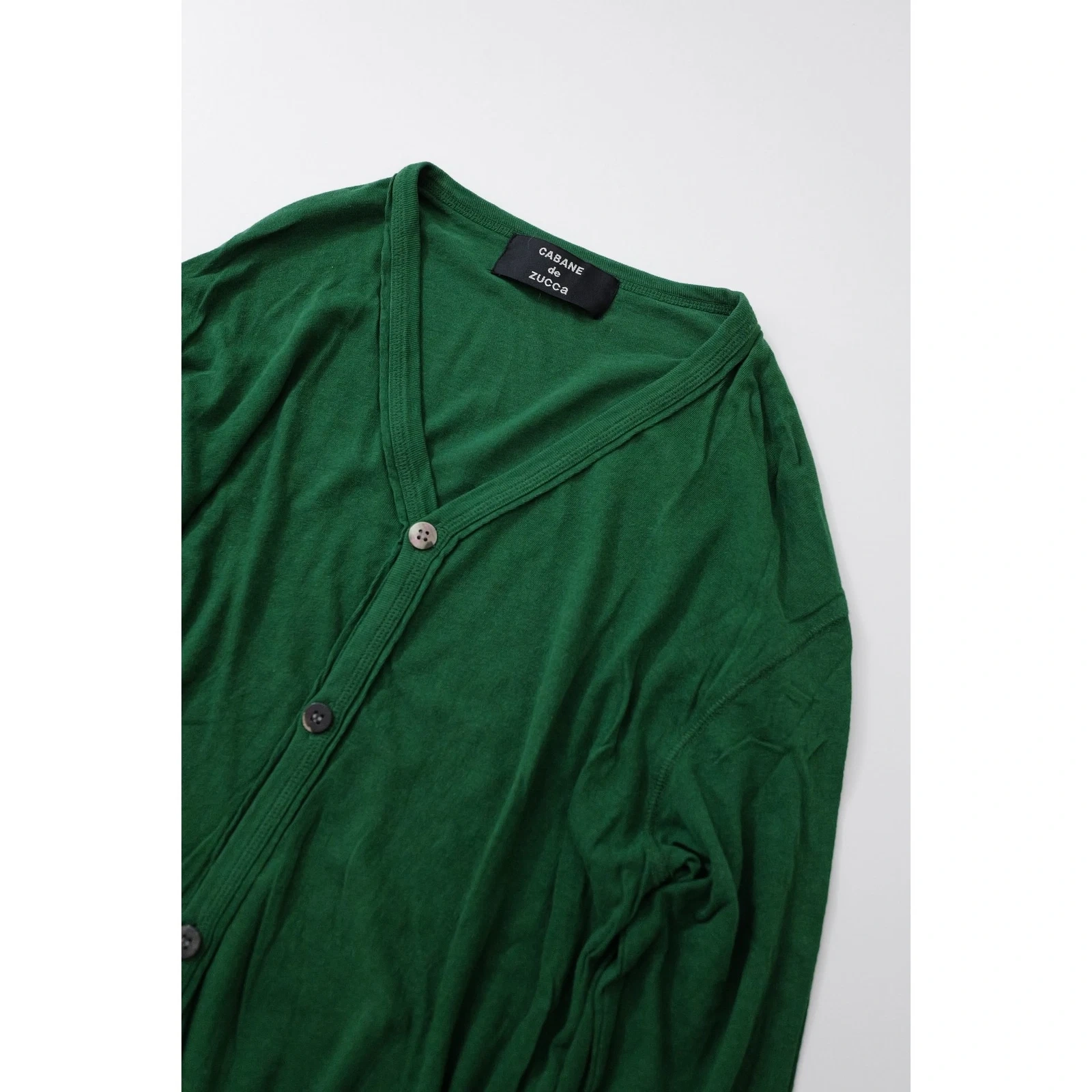 ZUCCA Gilet Vert vintage, passéist — photo 2