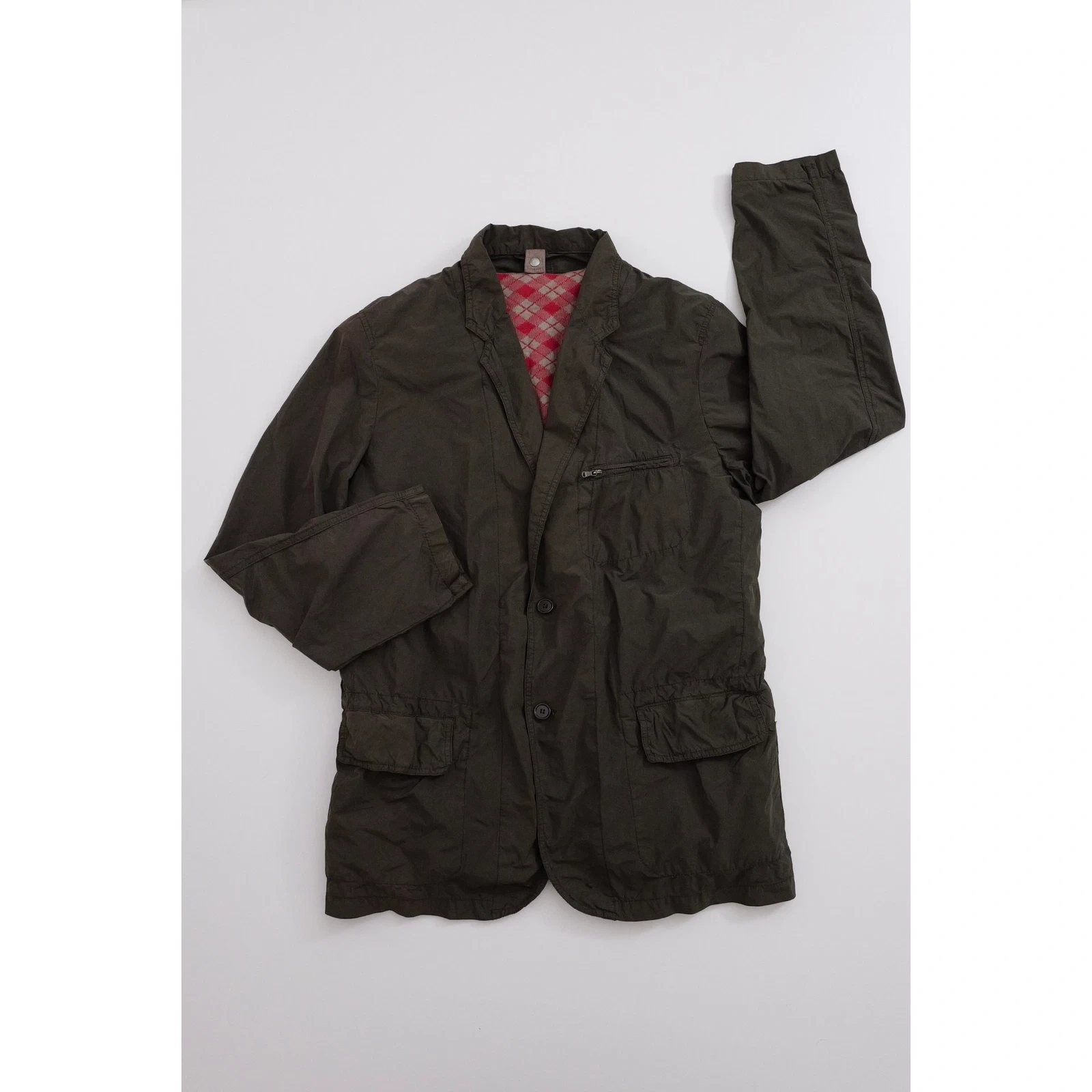 YOHJI YAMAMOTO Veste Marron vintage, passéist — photo 2
