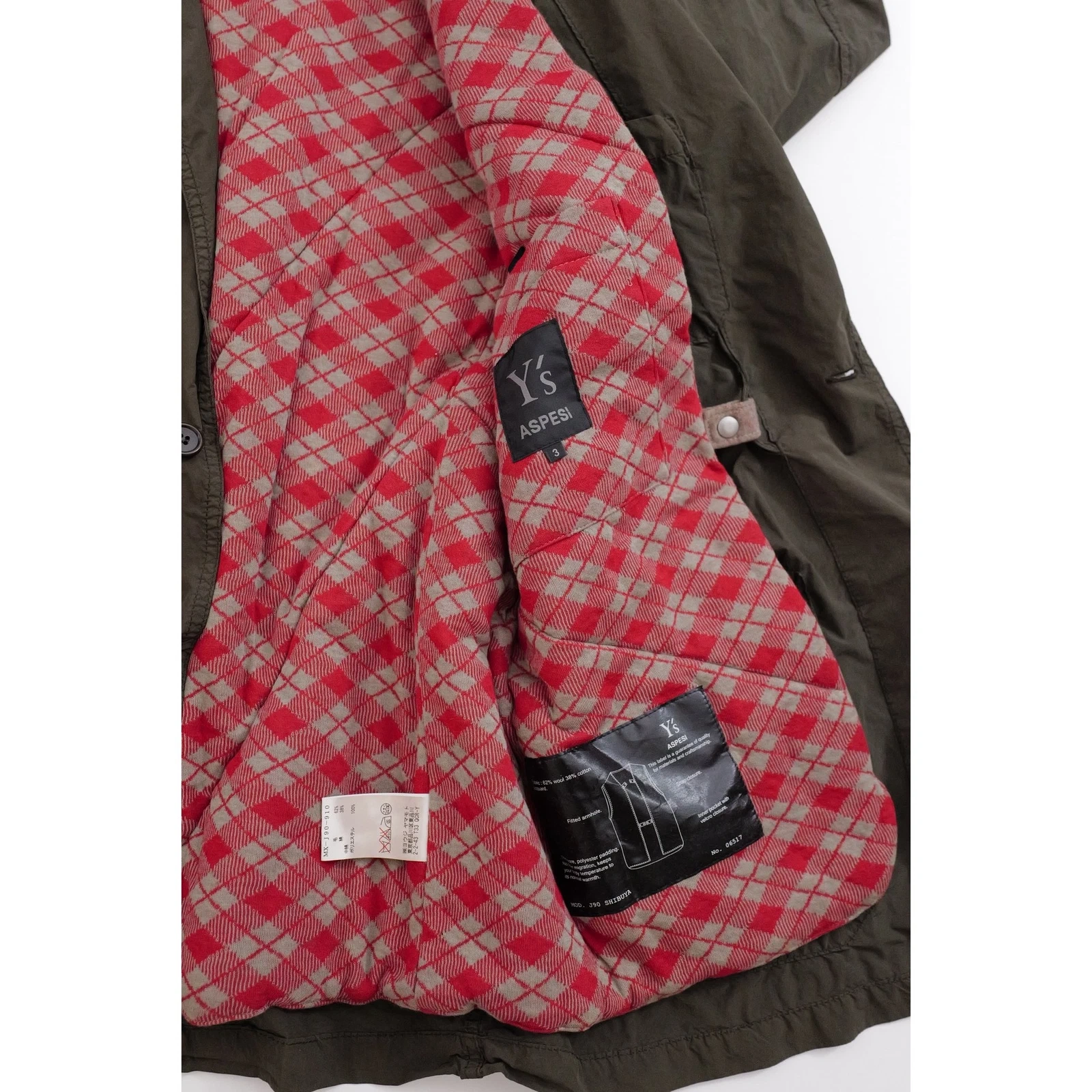 YOHJI YAMAMOTO Veste Marron vintage, passéist — photo 9