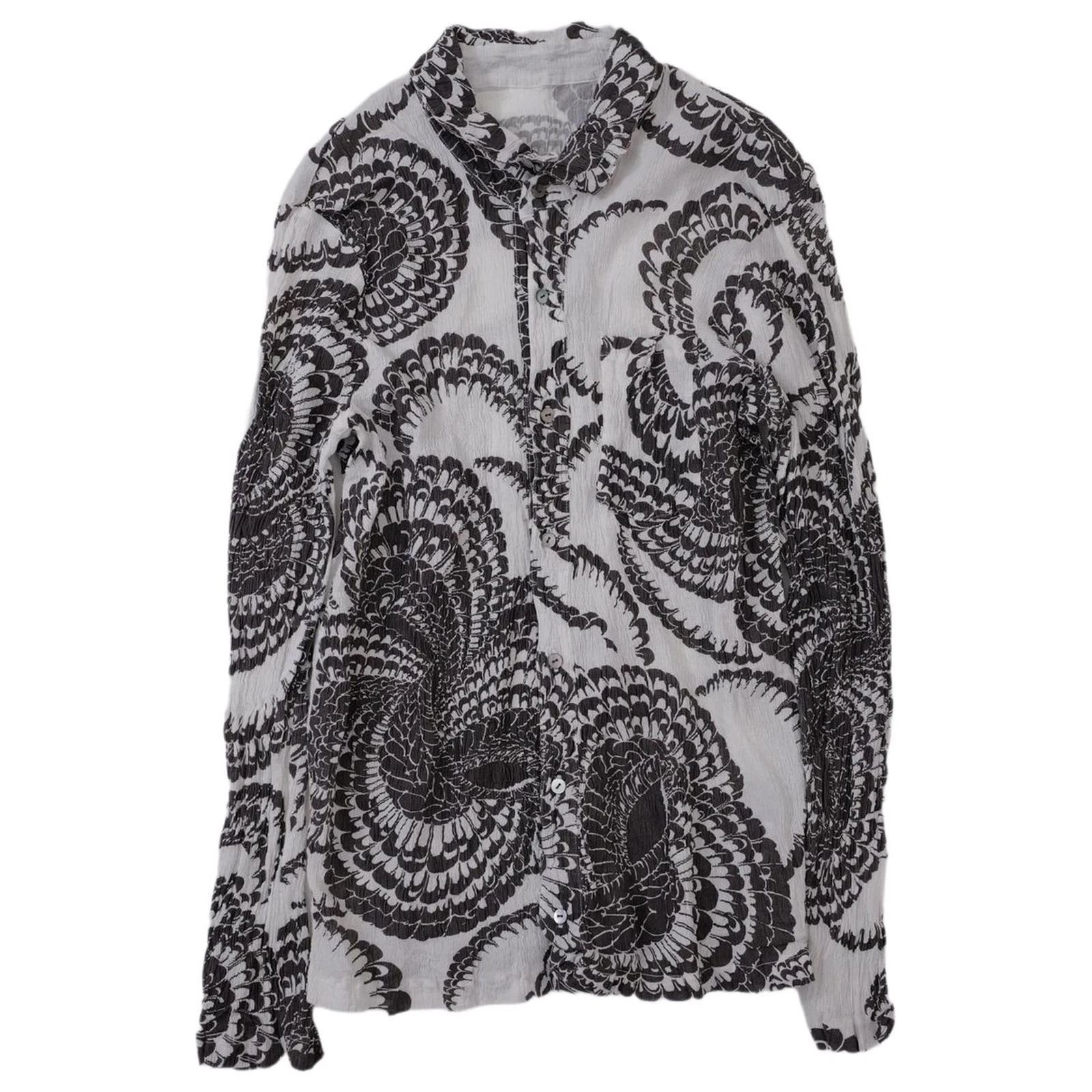 TSUMORI CHISATO Chemise Blanc vintage, passéist — photo 1