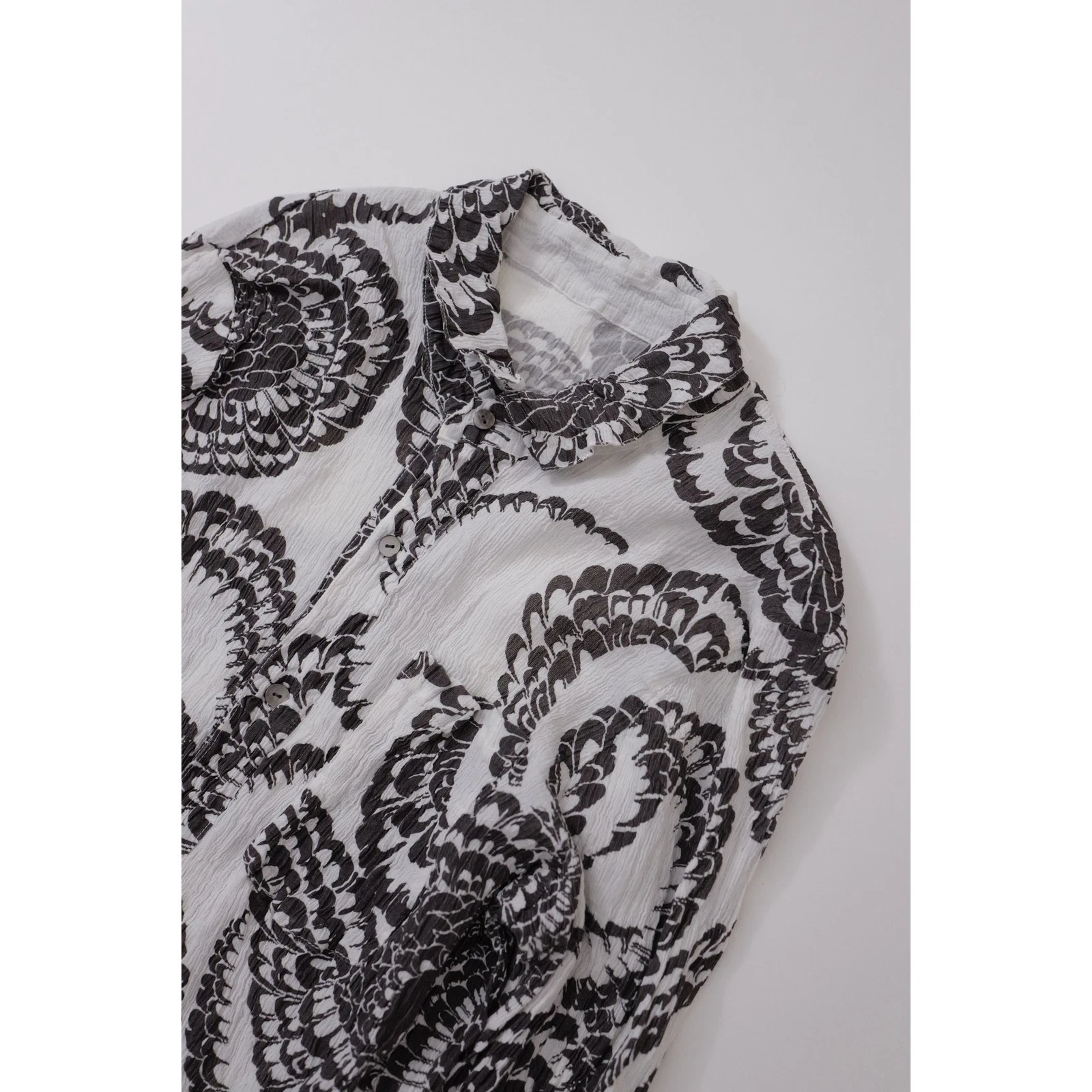 TSUMORI CHISATO Chemise Blanc vintage, passéist — photo 2