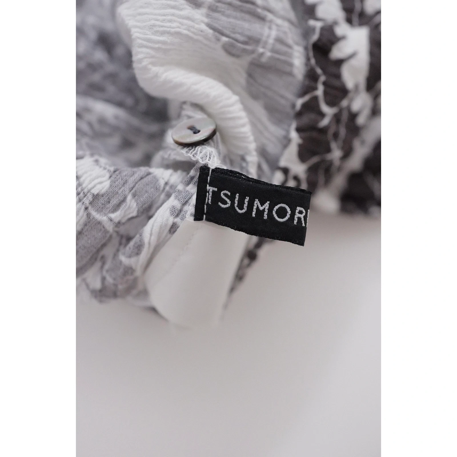 TSUMORI CHISATO Chemise Blanc vintage, passéist — photo 11