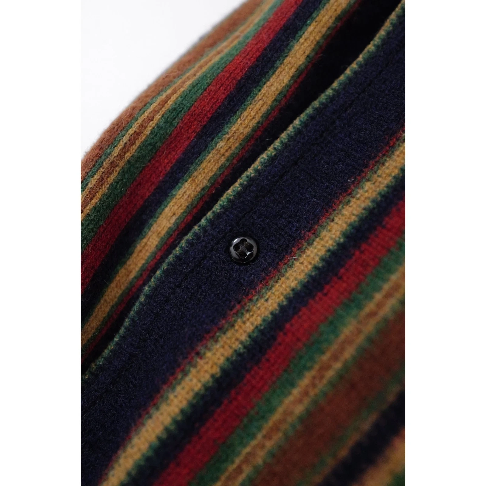 COMME DES GARÇONS Veste en laine Multicolore vintage, passéist — photo 11
