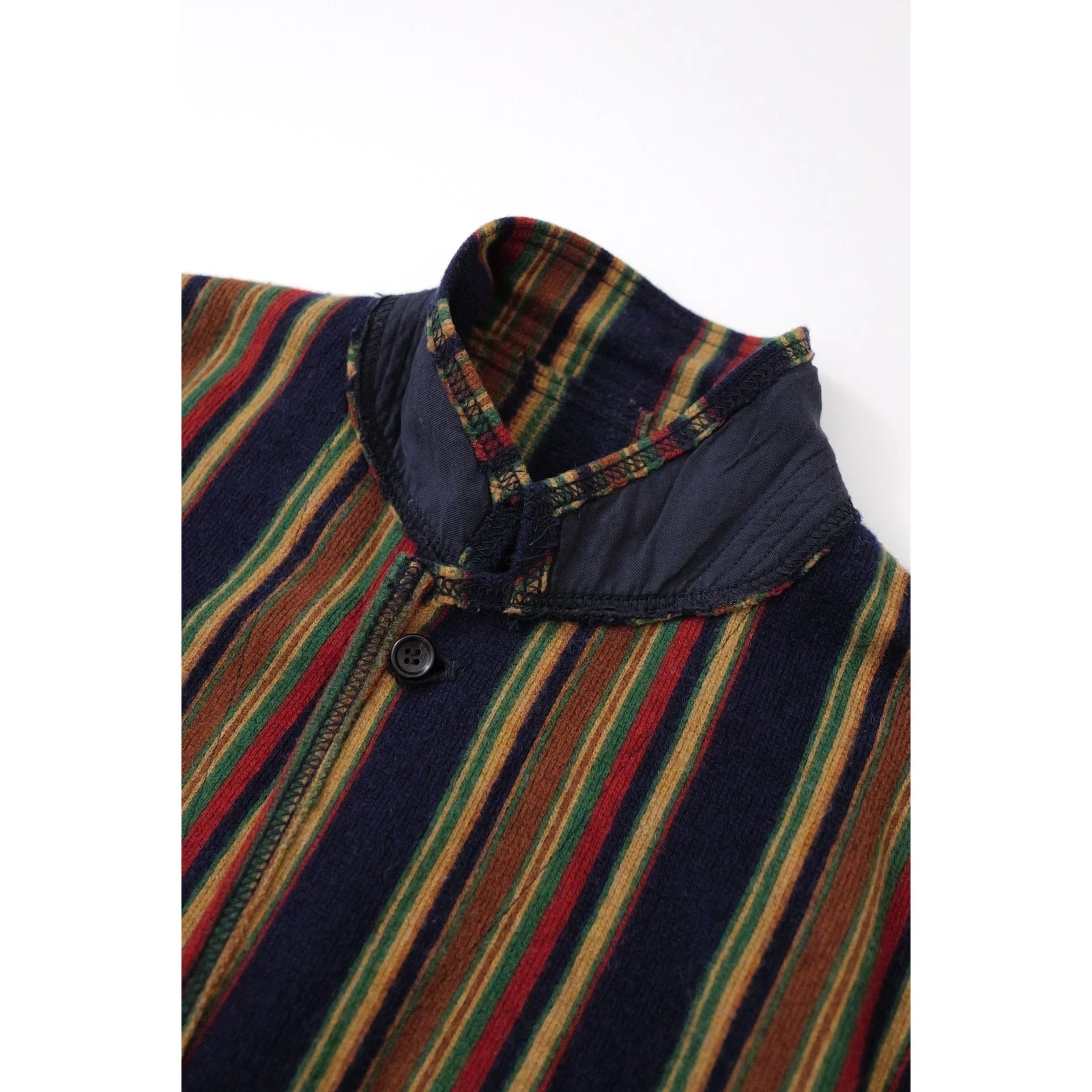 COMME DES GARÇONS Veste en laine Multicolore vintage, passéist — photo 9