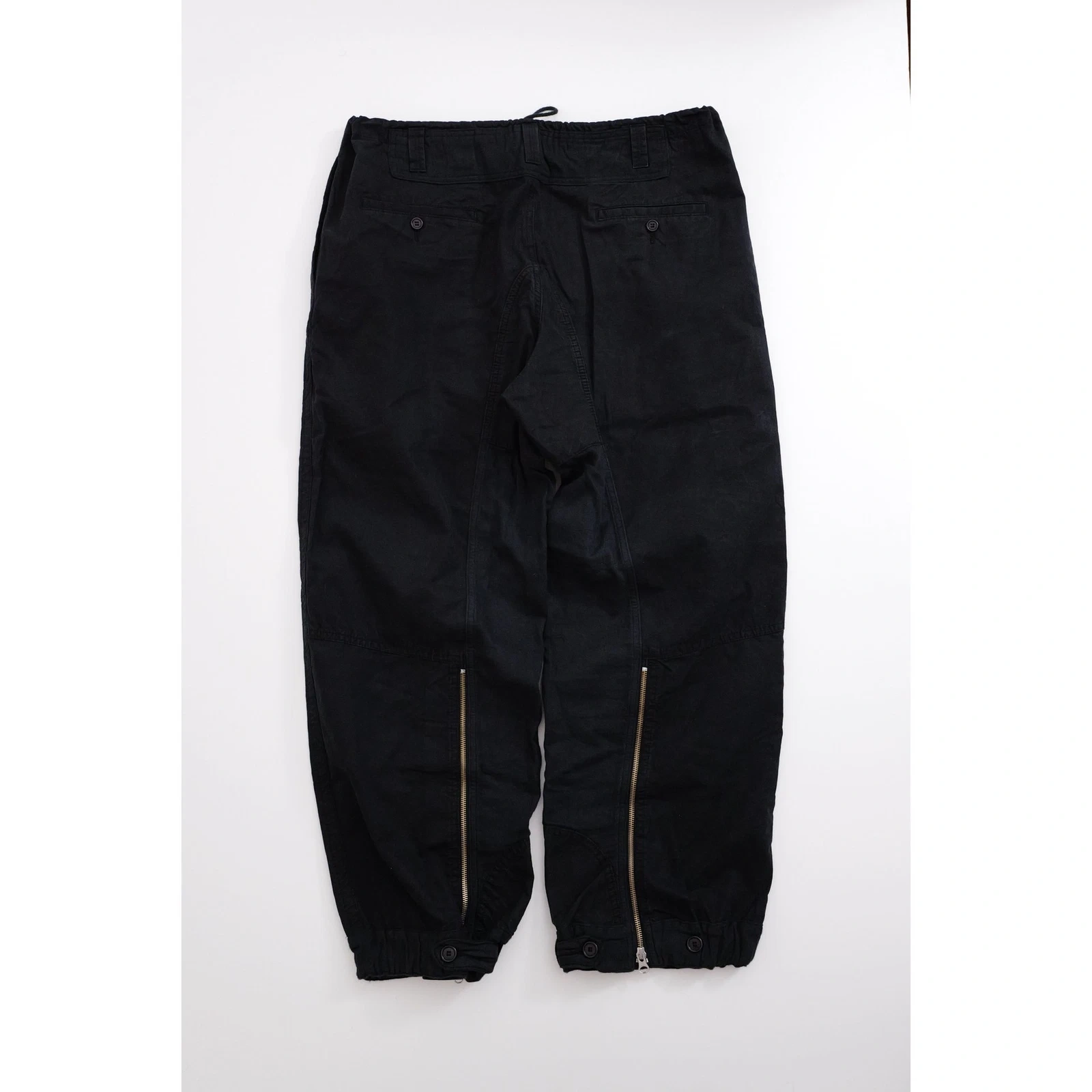 YOHJI YAMAMOTO Pantalon Noir vintage, passéist — photo 12